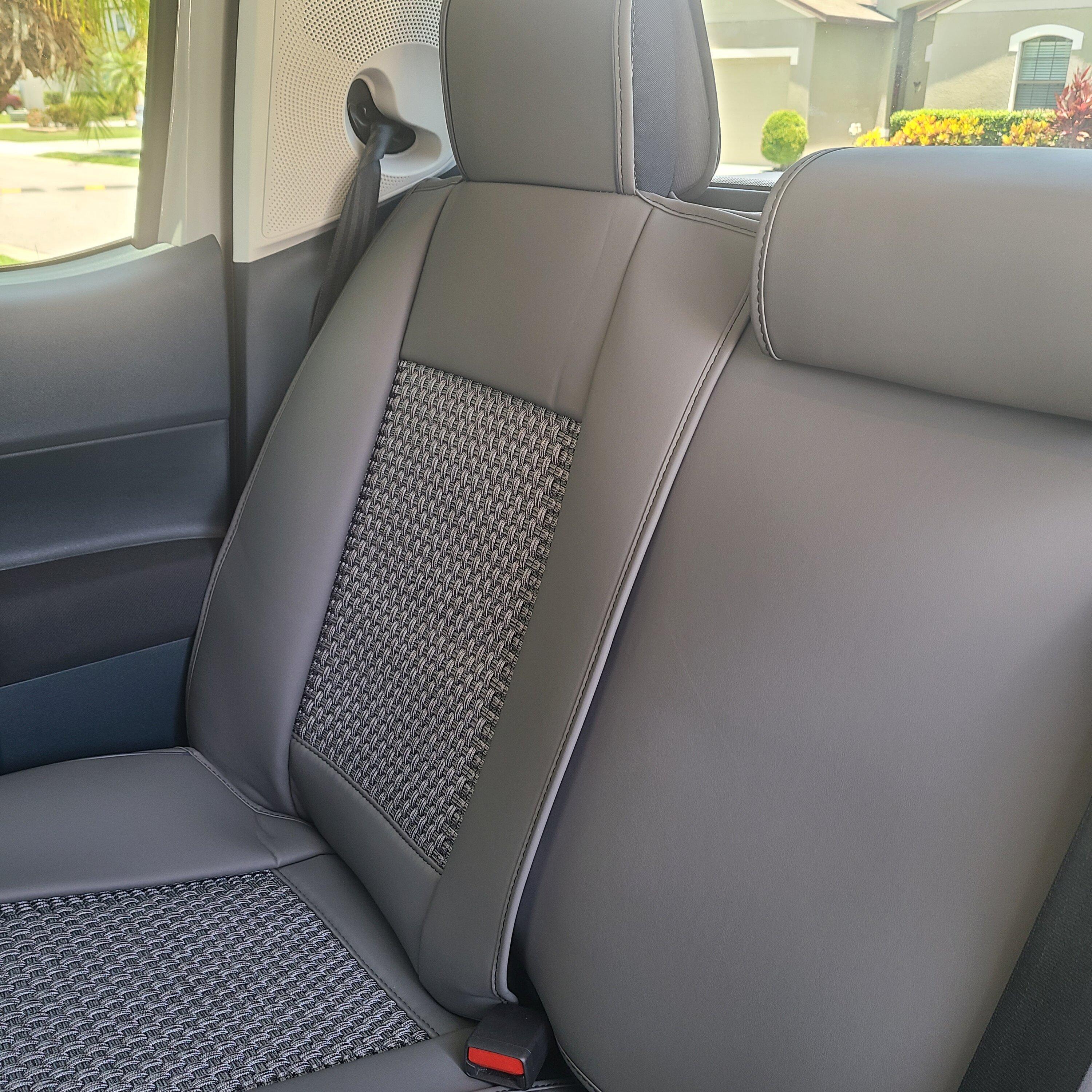 Ford Maverick Installed Coverado Seat Covers in my Maverick XL 20230527_134650