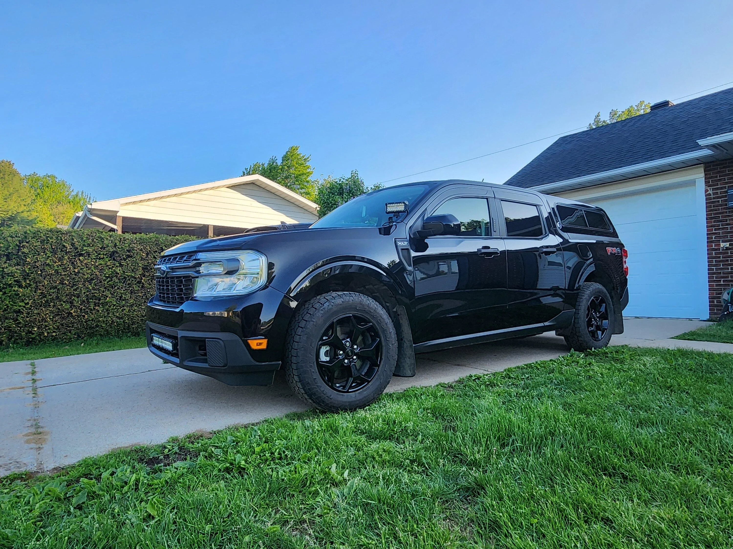 Ford Maverick Turtle wax hybrid ceramic on shadow black 20230528_063438