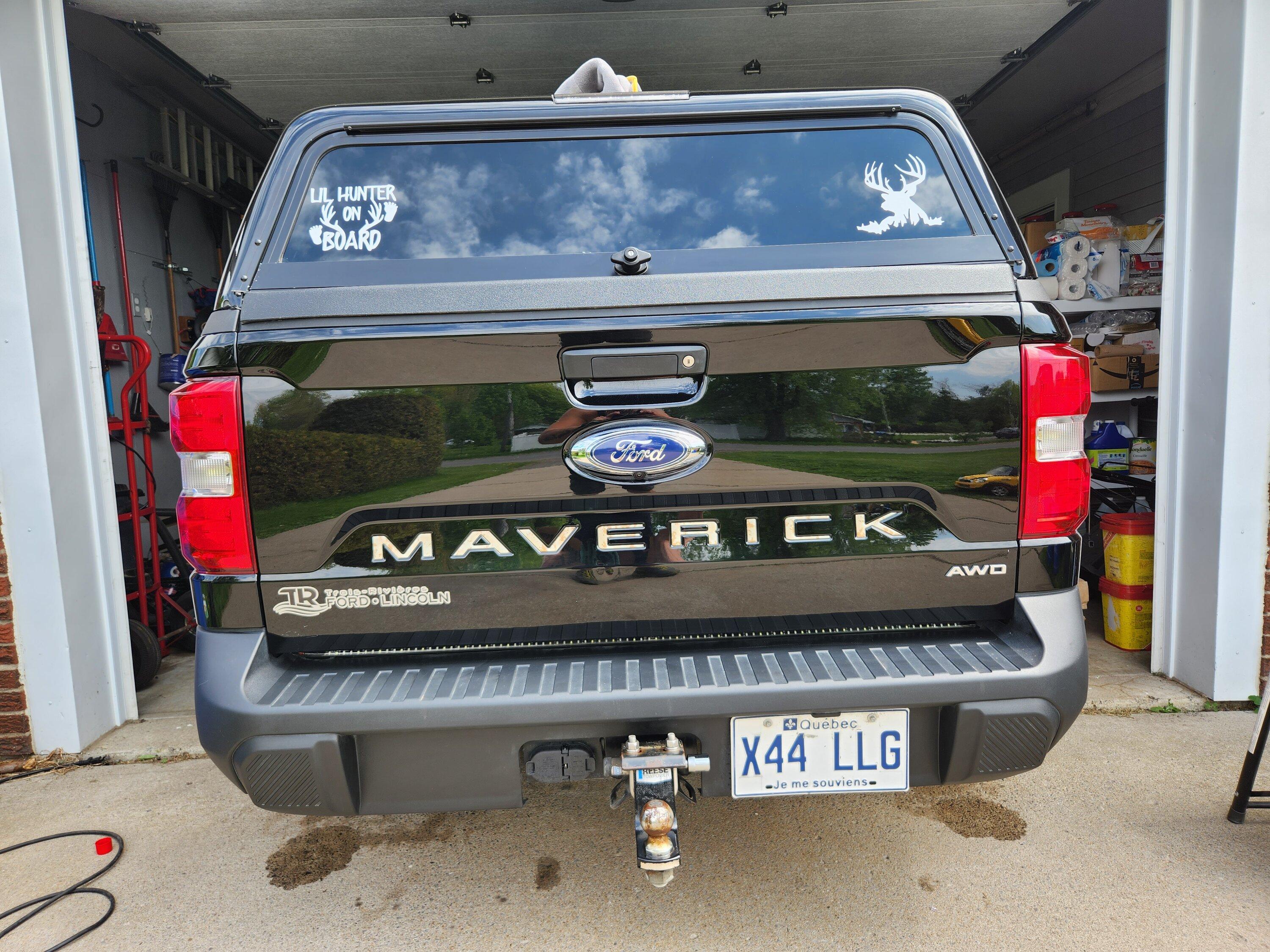 Ford Maverick Turtle wax hybrid ceramic on shadow black 20230527_111242