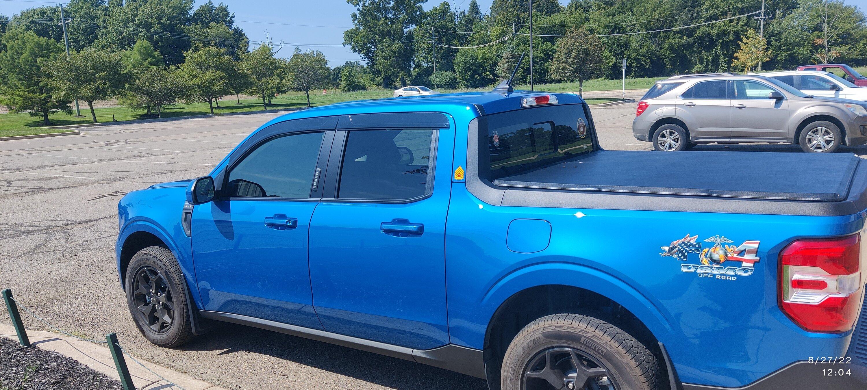 Ford Maverick VELOCITY BLUE Maverick Photos Thread IMG_20220827_120407