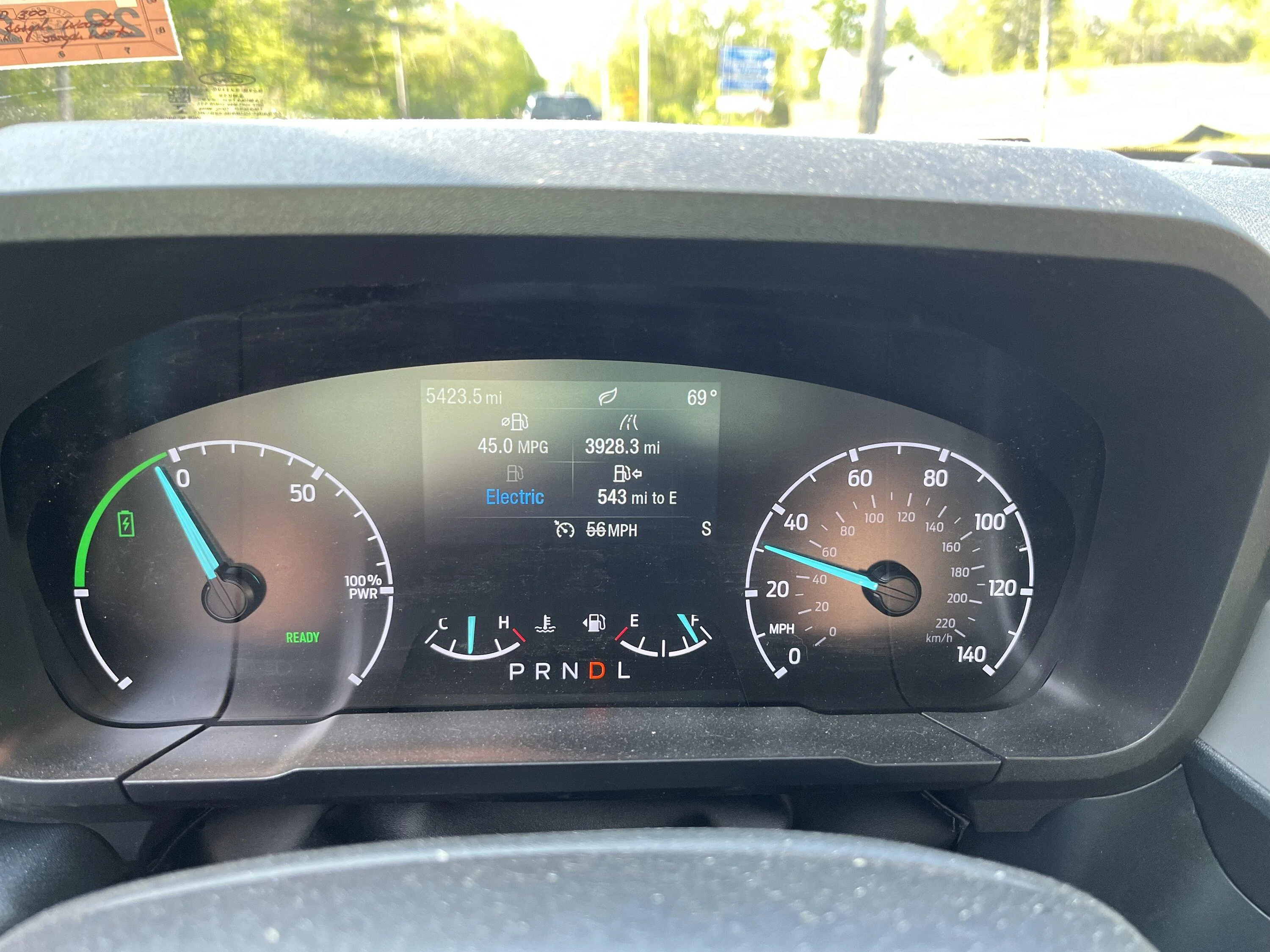 Ford Maverick 2023 Hybrid 90 day update 5000 miles,  45 MPG. IMG_9194