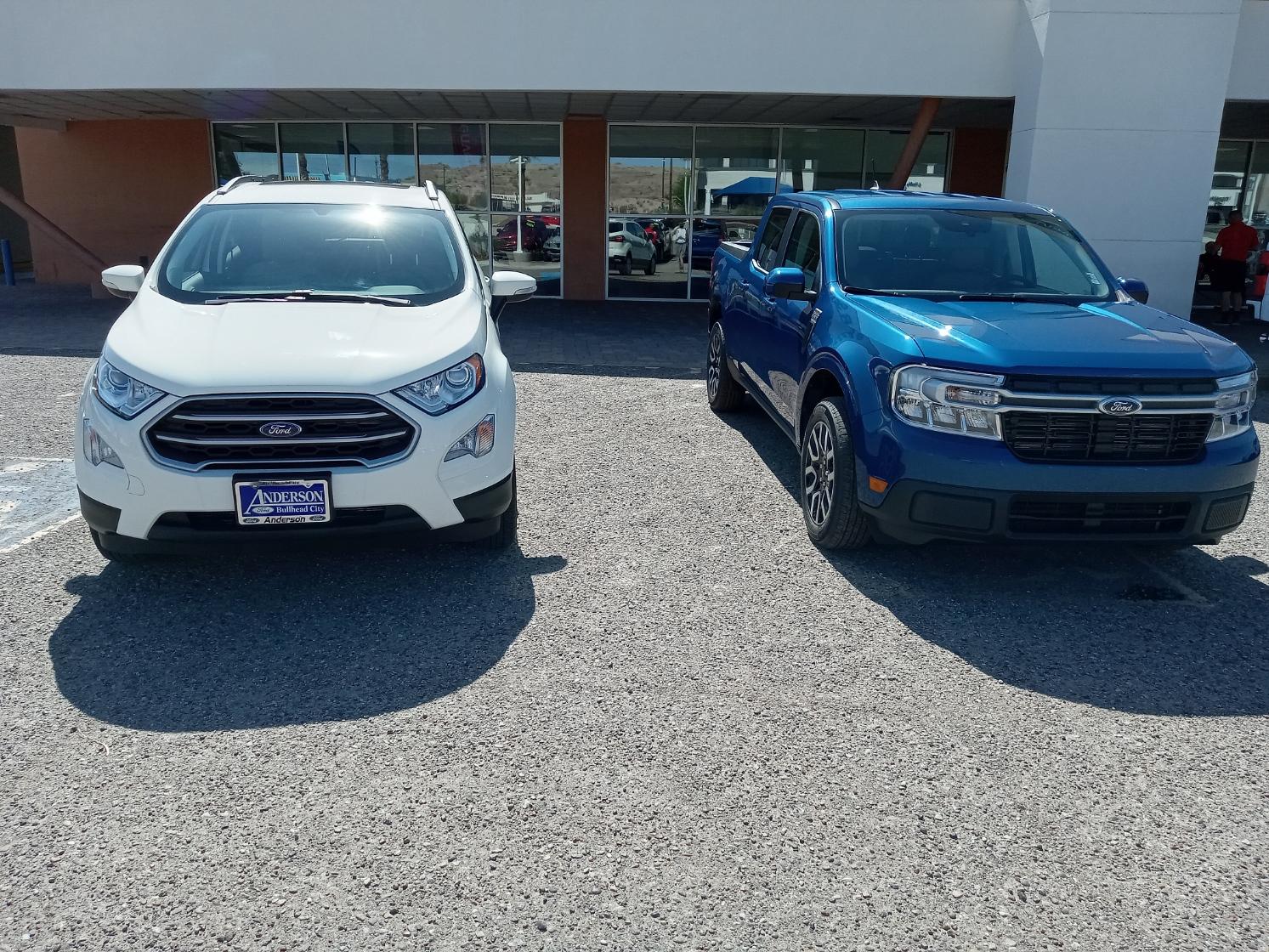 Ford Maverick After 574 Days We Have a Atlas Blue Lariat Hybrid EcoSport Maverick