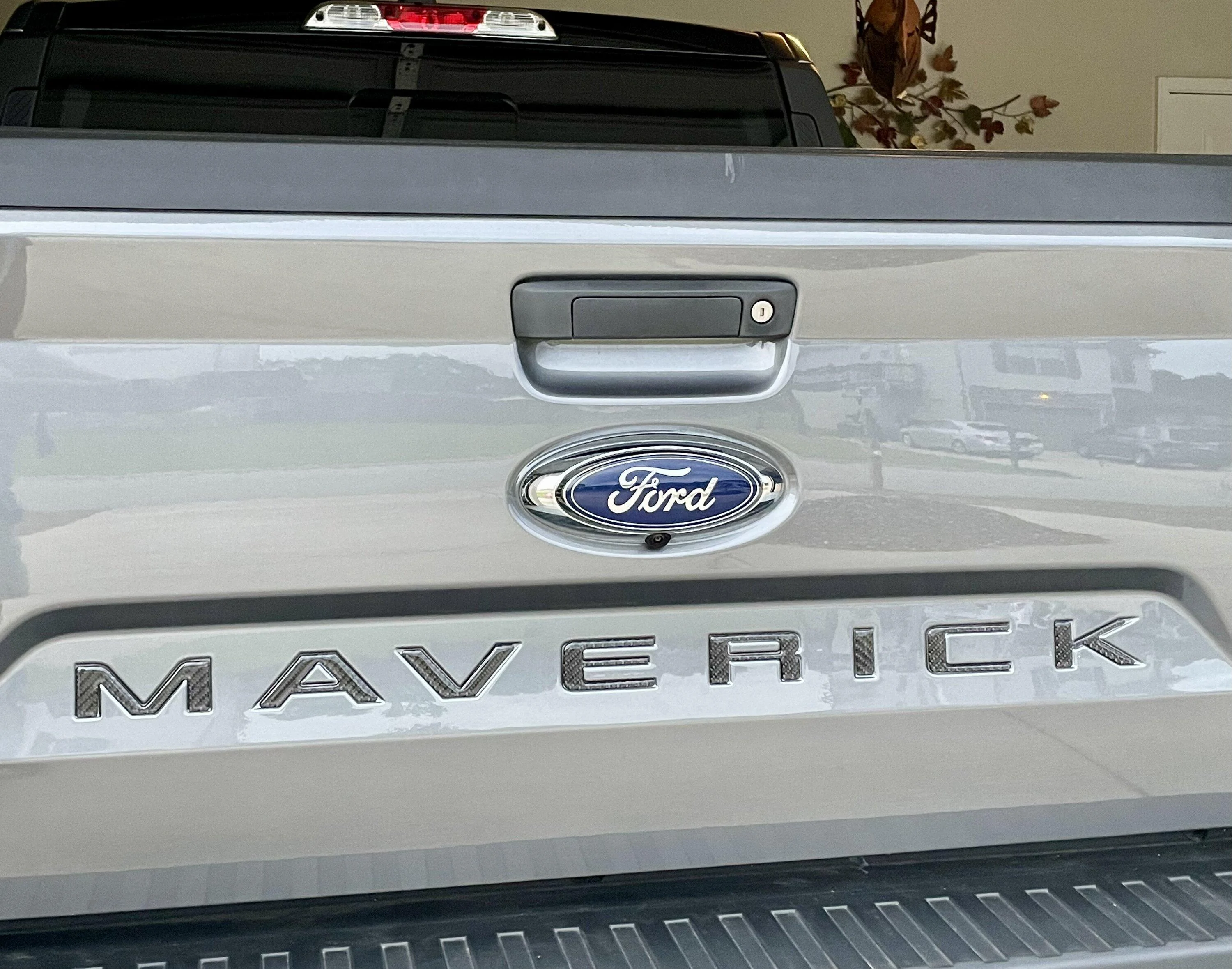 Ford Maverick Today I joined the tail gate lettering club IMG_1206