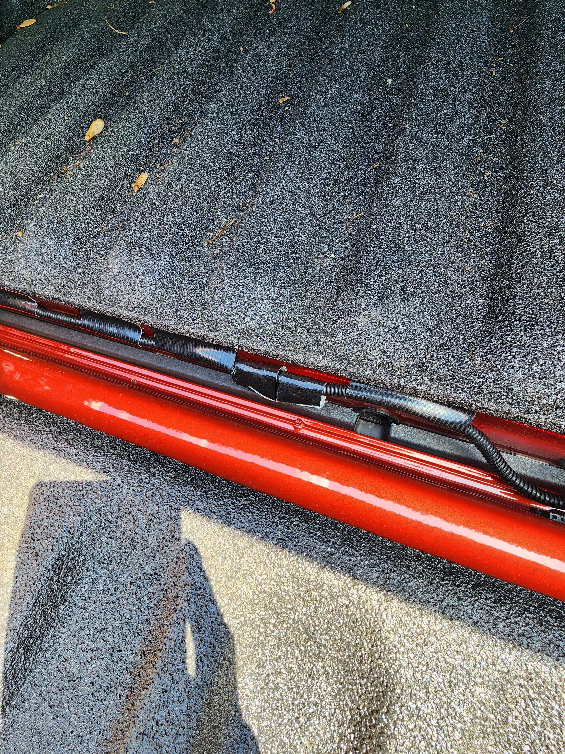 Ford Maverick Ford LED Tailgate Lightbar Installed 20230528_143616