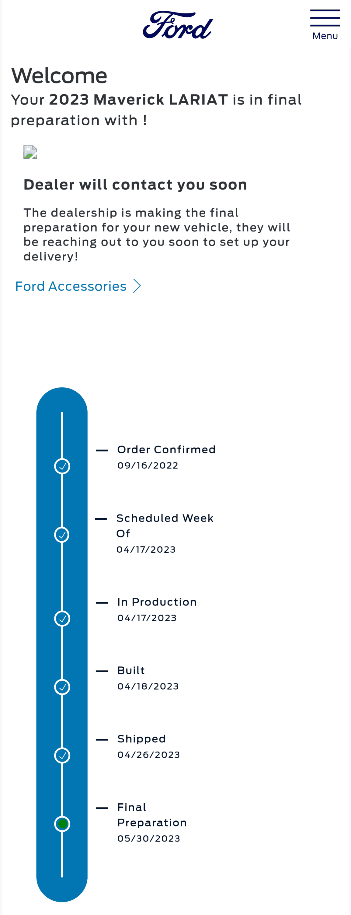 Ford Maverick MEANING OF PER DIEM RELIEF Screenshot_20230530-151626