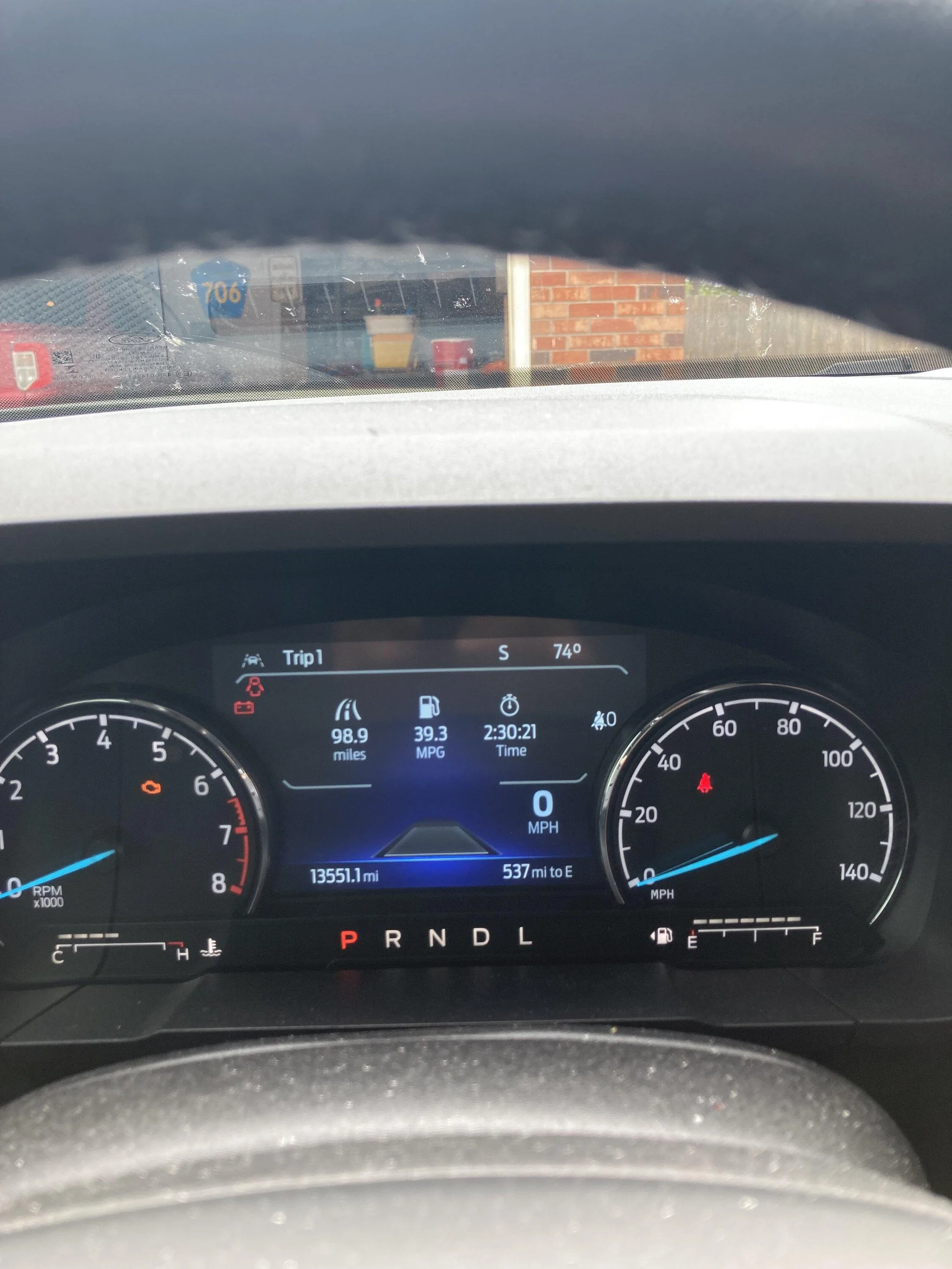 Ford Maverick Hybrid vs Eco for mostly highway driving. IMG_2452