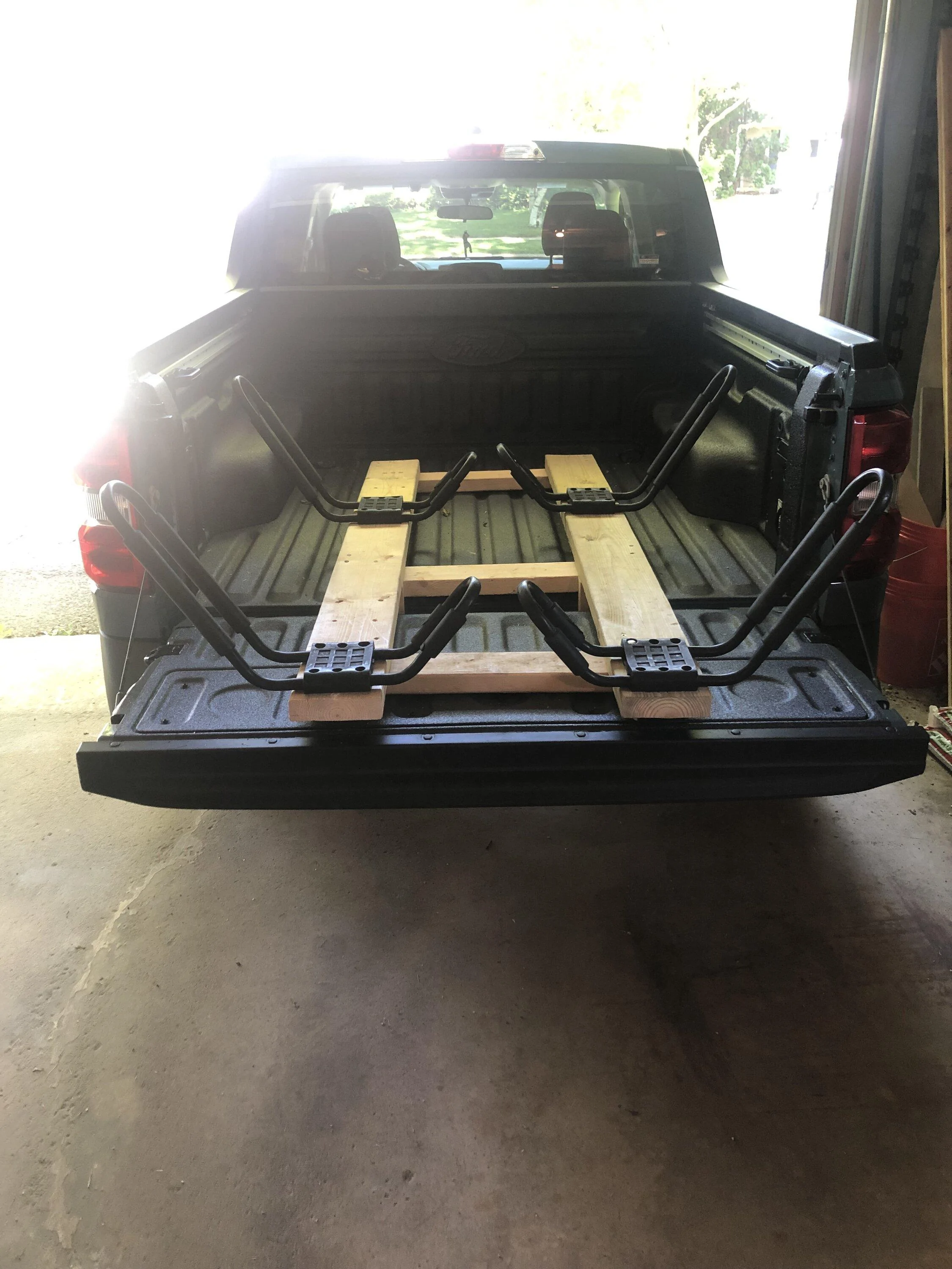 Ford Maverick Homemade double Kayak sled (bed mounted) IMG_9395