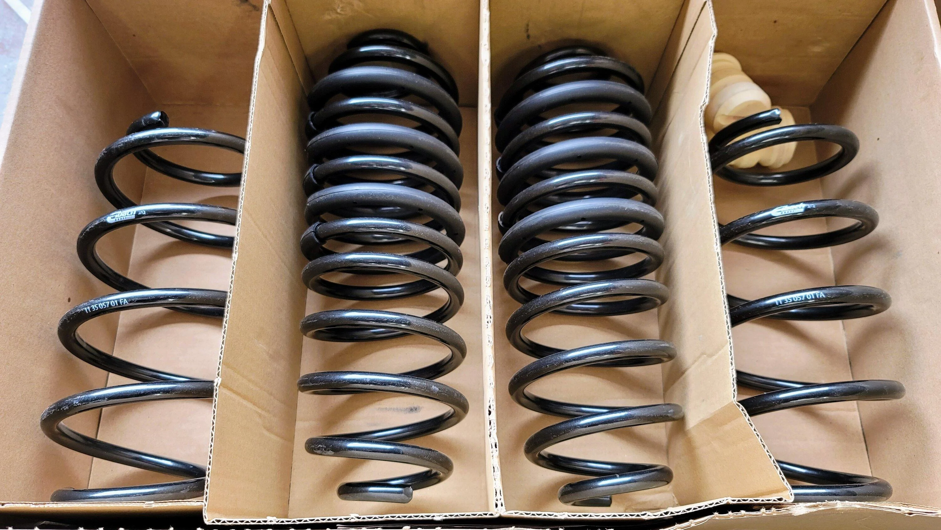 Ford Maverick It's Lowered...But... issues with Eibach lowering springs 20230531_145027