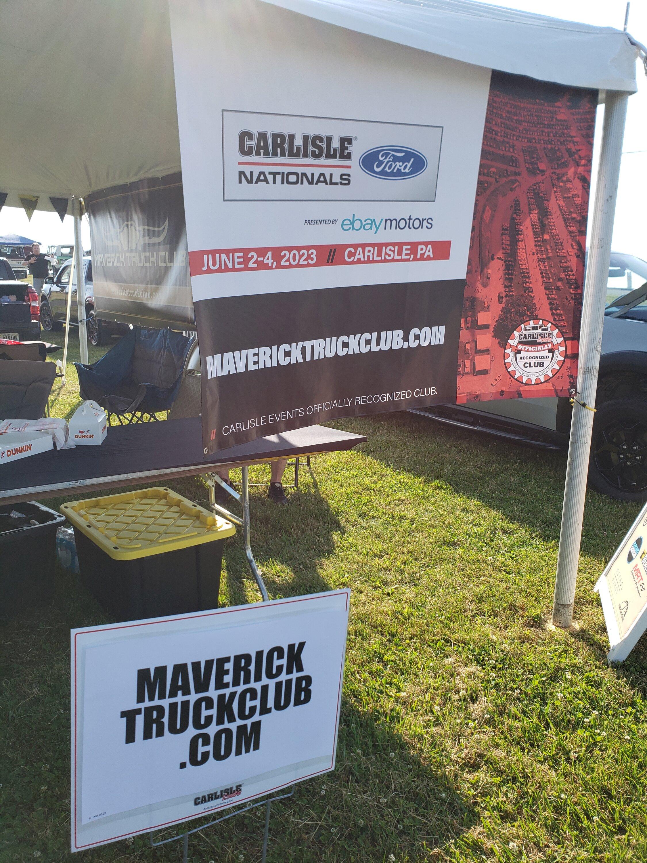 Ford Maverick MAVERICKS at 2023 CARLISLE FORD NATIONALS 20230602_085120