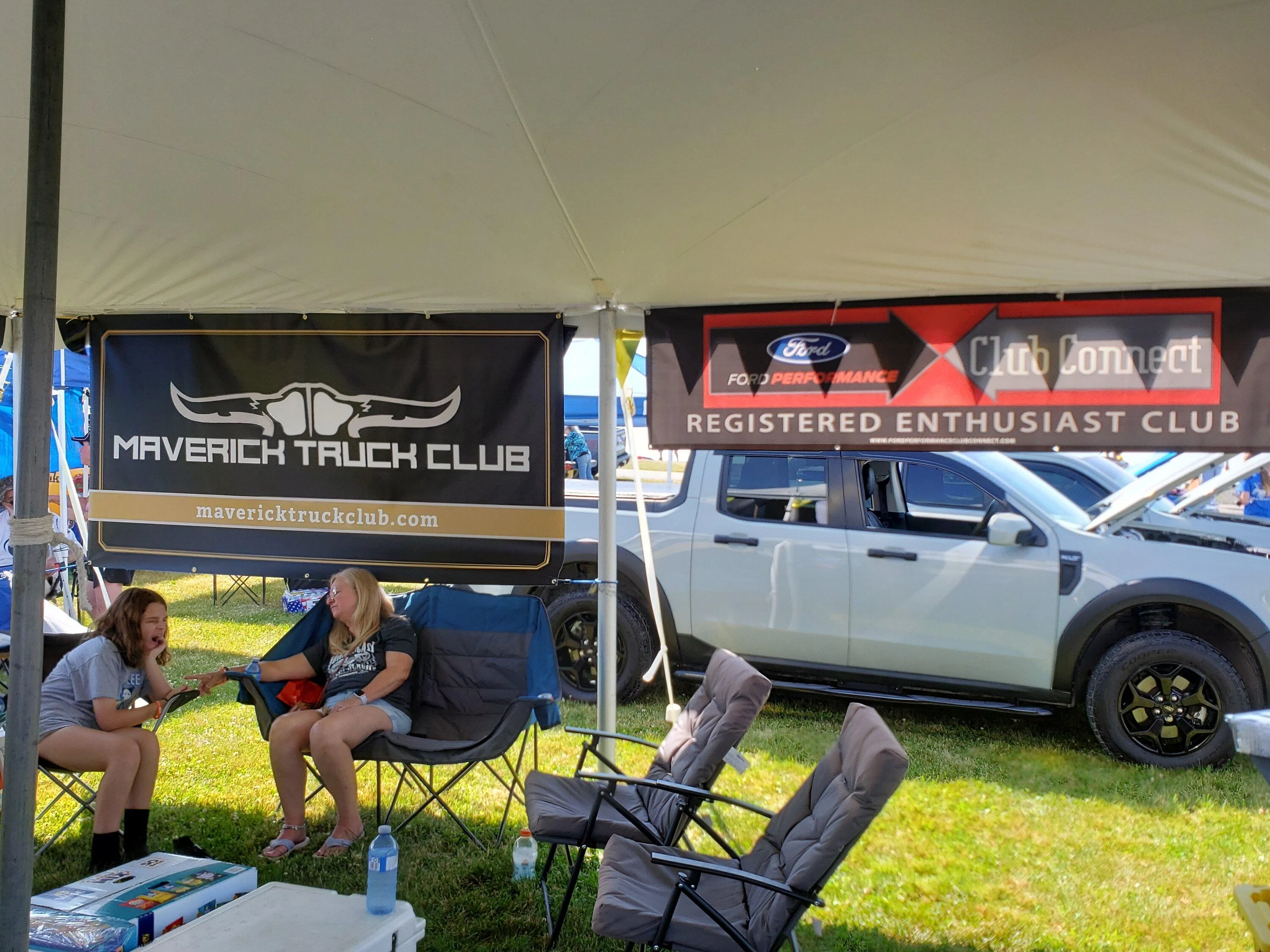 Ford Maverick MAVERICKS at 2023 CARLISLE FORD NATIONALS 20230602_105336
