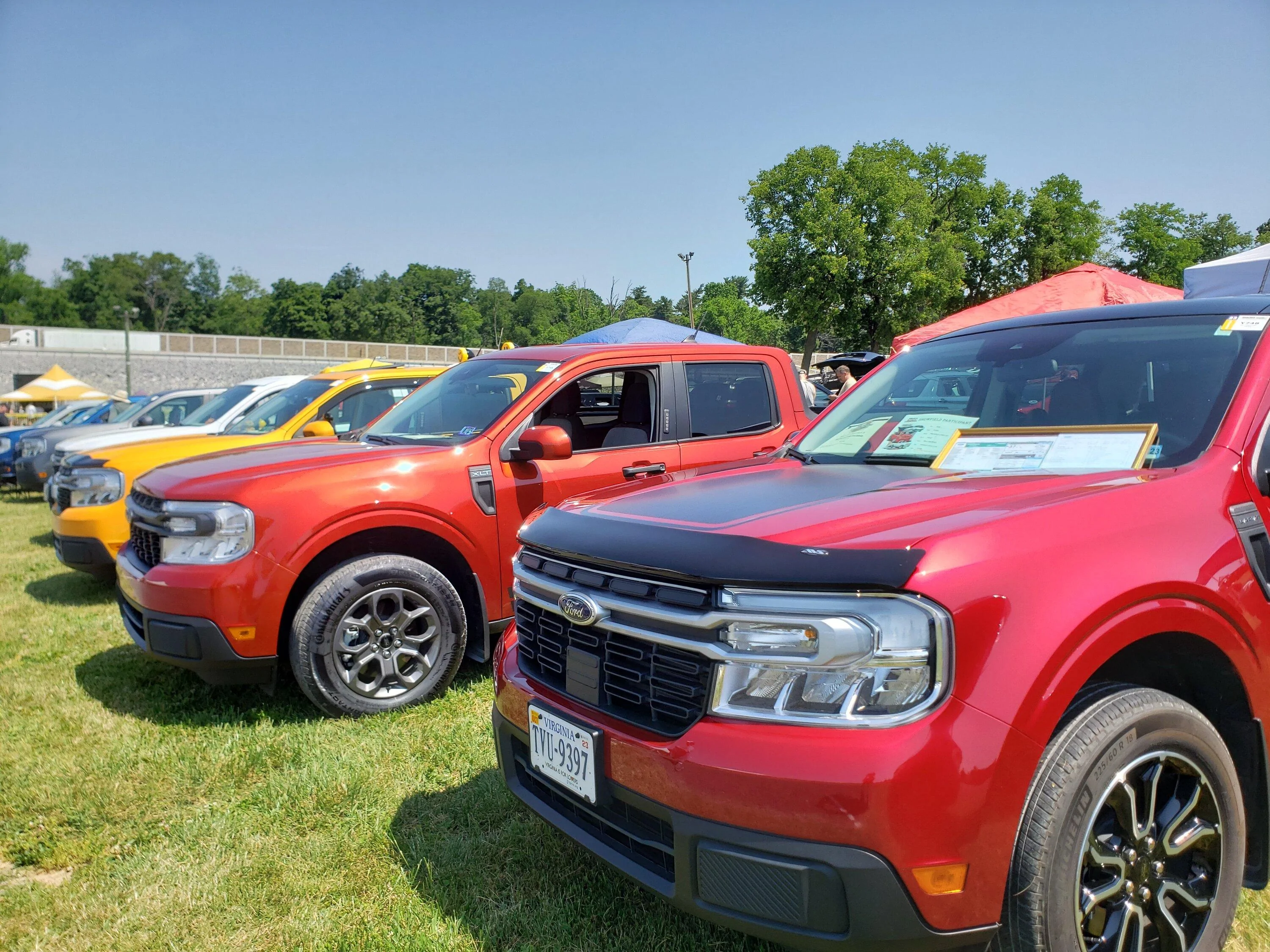 Ford Maverick MAVERICKS at 2023 CARLISLE FORD NATIONALS 20230602_114055
