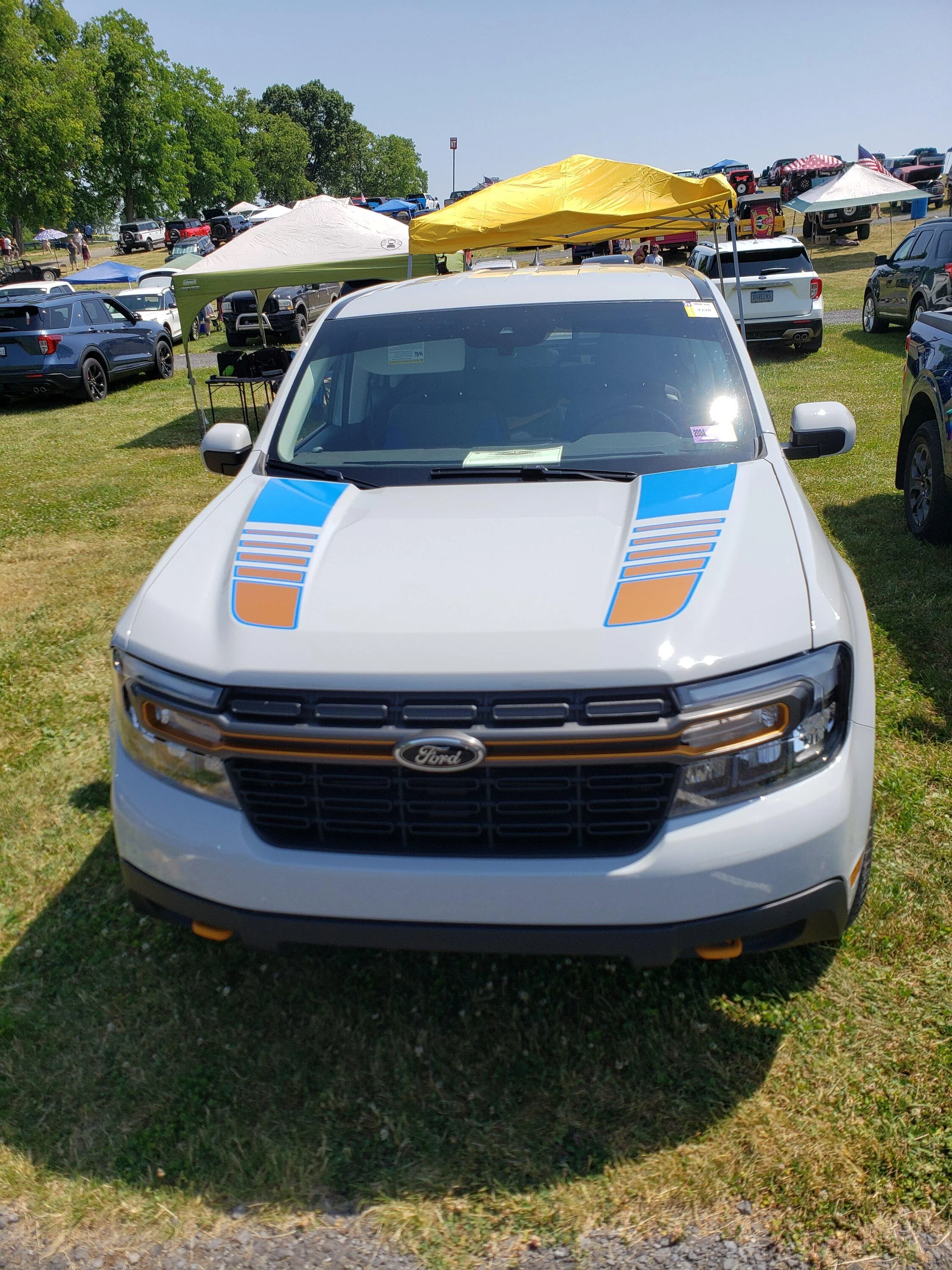 Ford Maverick MAVERICKS at 2023 CARLISLE FORD NATIONALS 20230602_114204