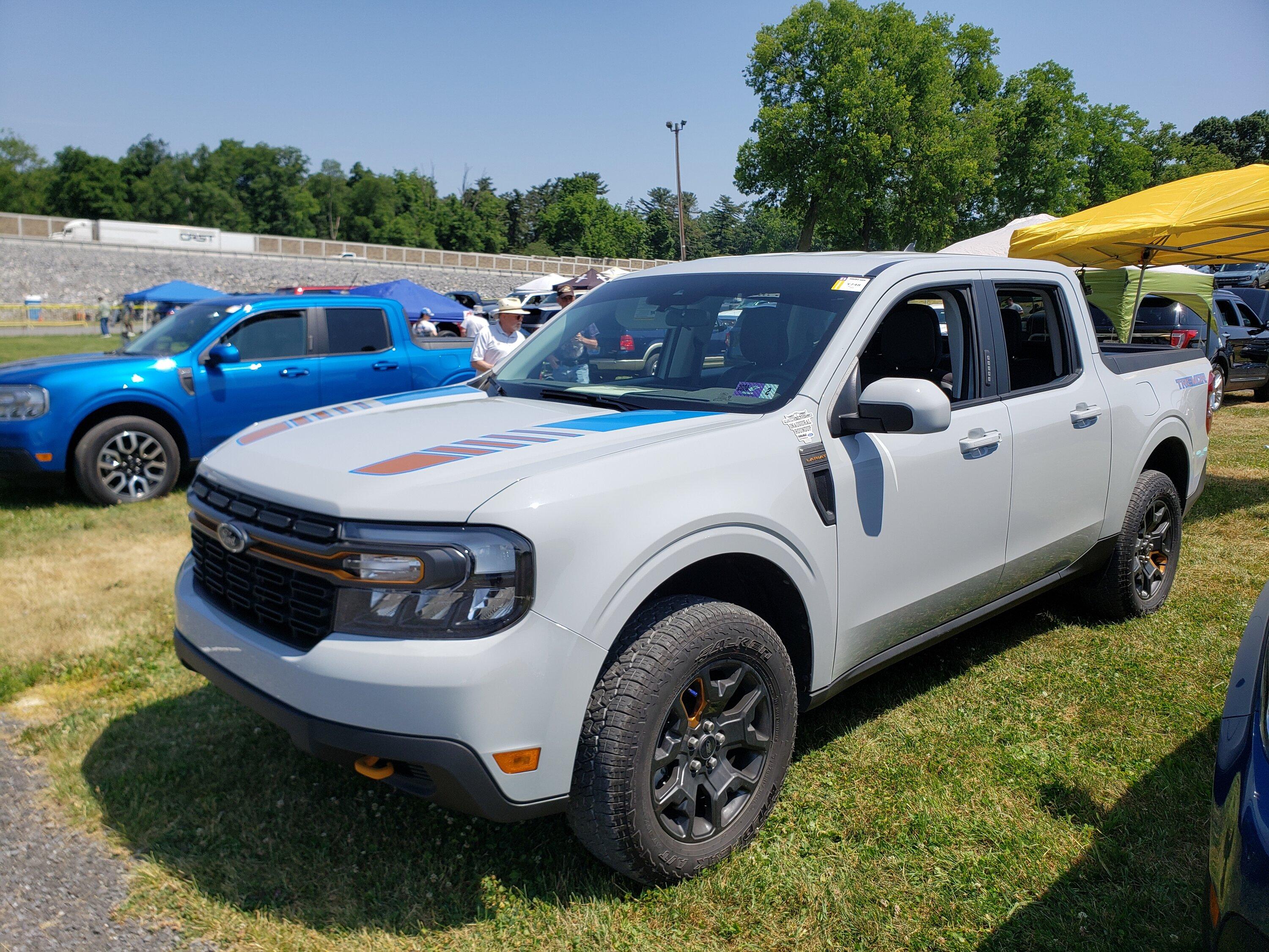 Ford Maverick MAVERICKS at 2023 CARLISLE FORD NATIONALS 20230602_114211