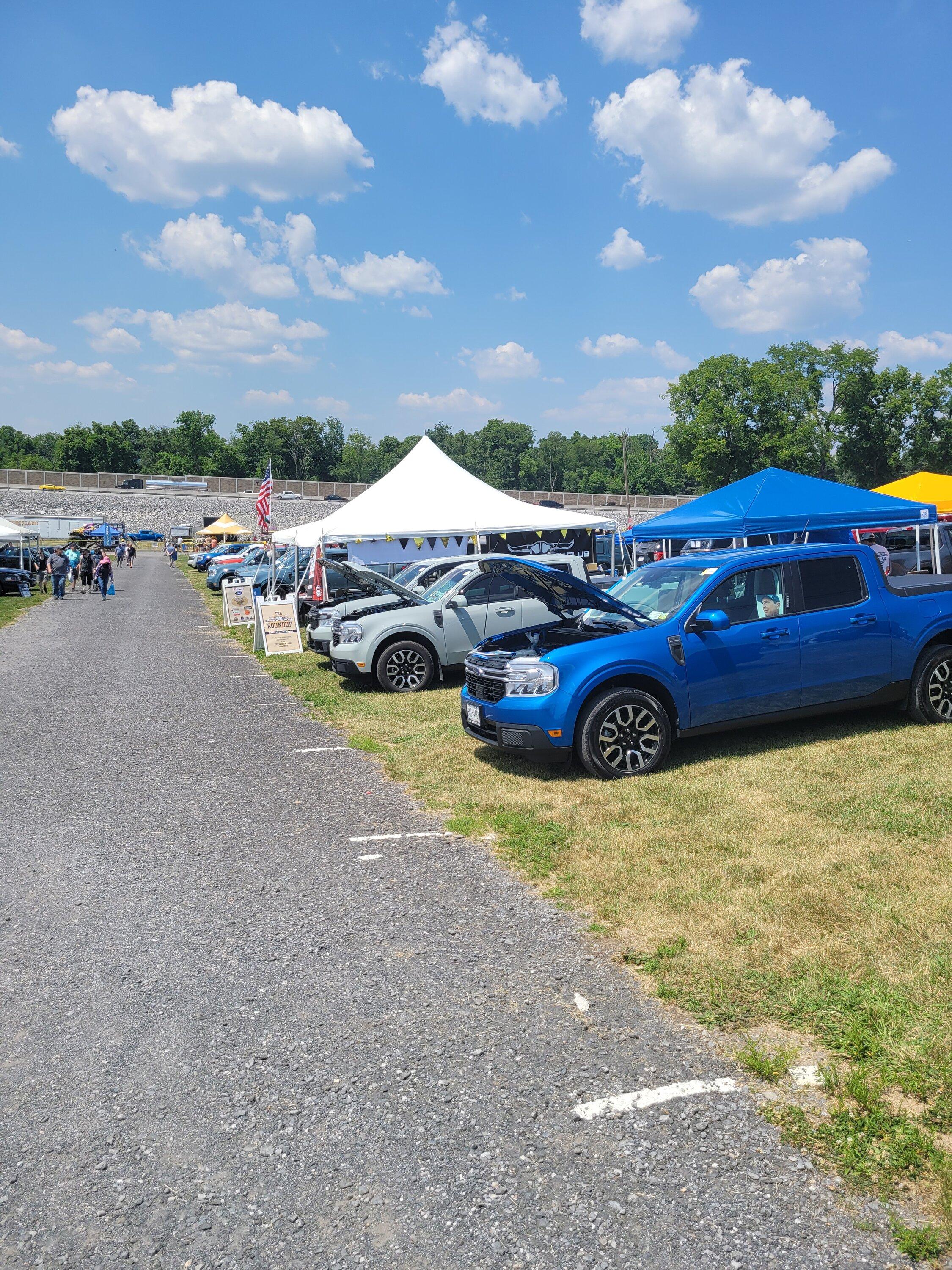 Ford Maverick MAVERICKS at 2023 CARLISLE FORD NATIONALS 20230602_142938