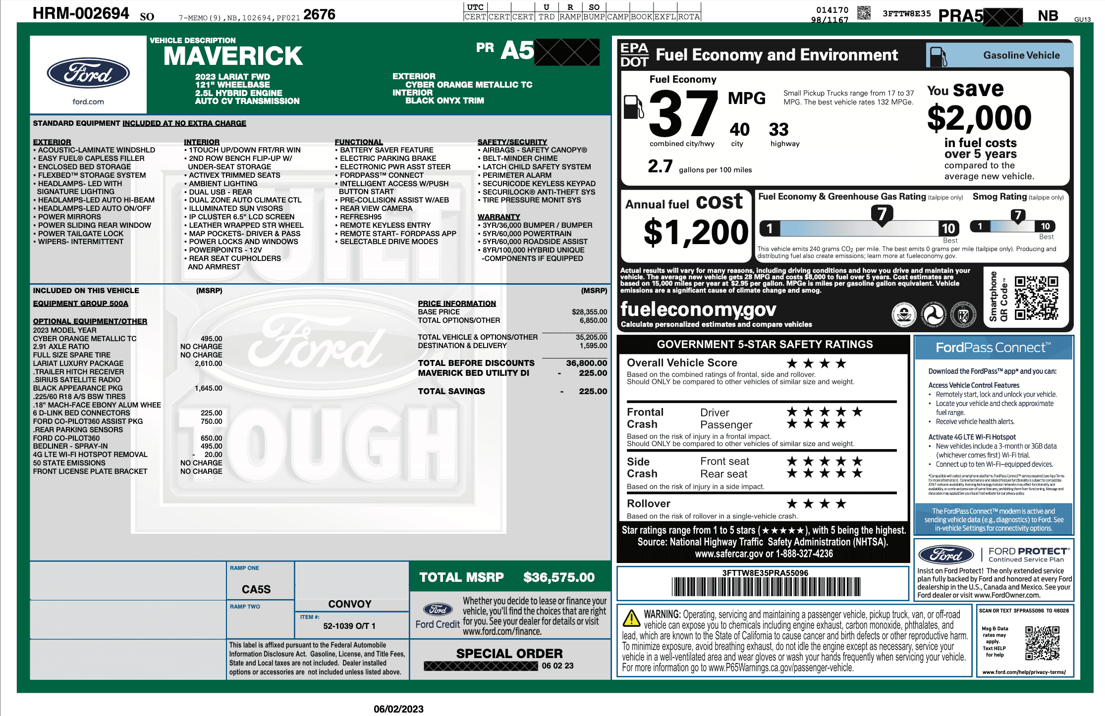 Ford Maverick 📬 4/13/23 Scheduling Email Received Group [EMAILS NOW ARRIVING!] Screenshot 2023-06-02 at 7.16.24 PM