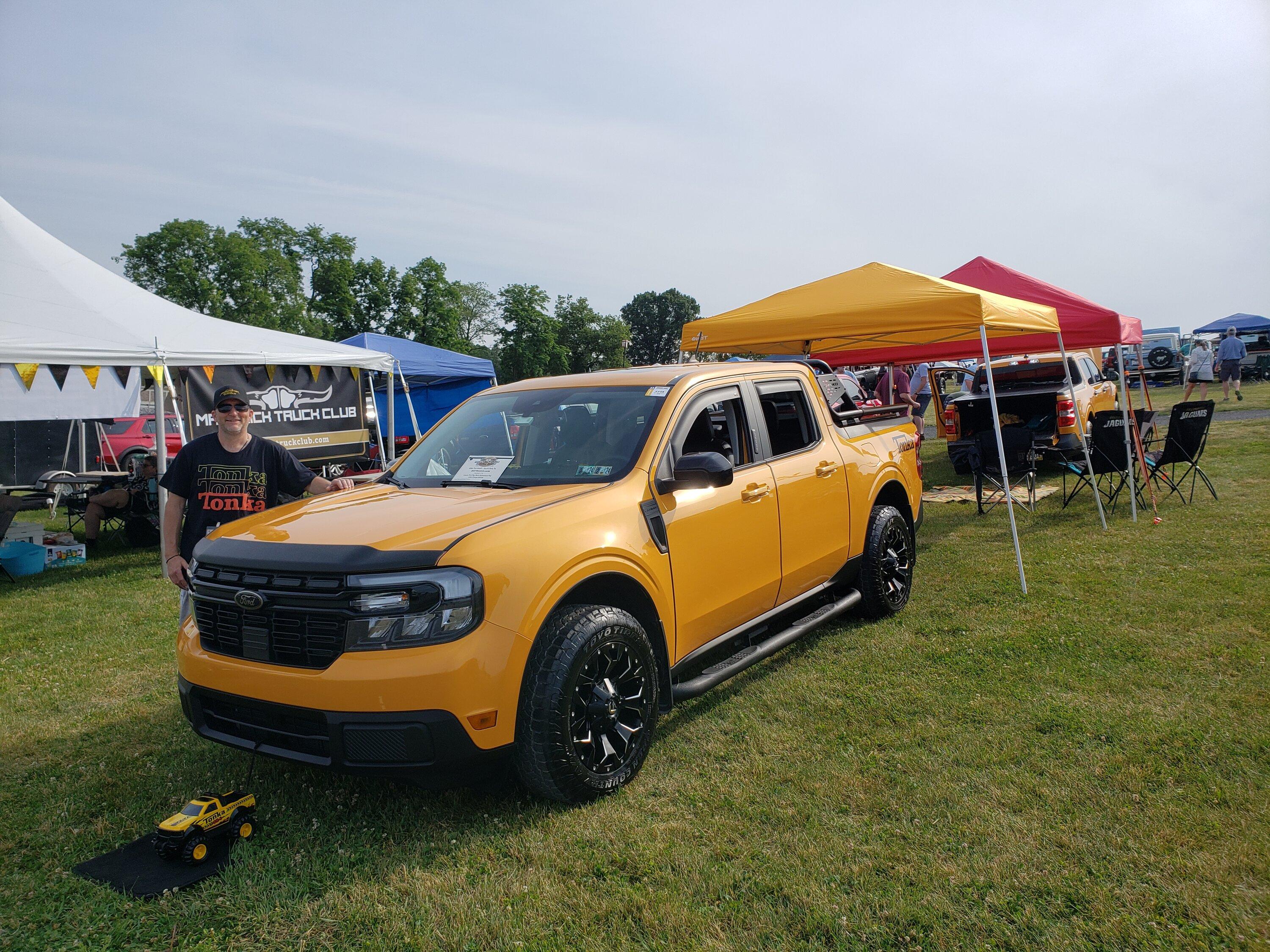 Ford Maverick MAVERICKS at 2023 CARLISLE FORD NATIONALS 20230603_085751