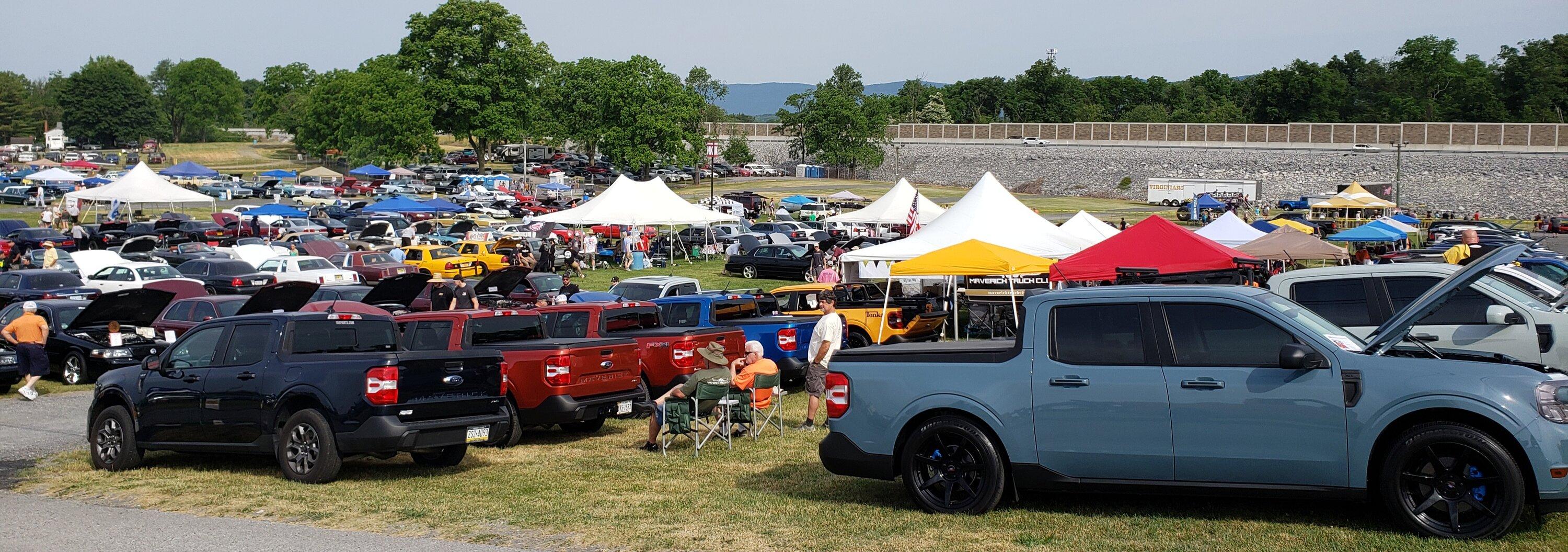 Ford Maverick MAVERICKS at 2023 CARLISLE FORD NATIONALS 20230603_101725