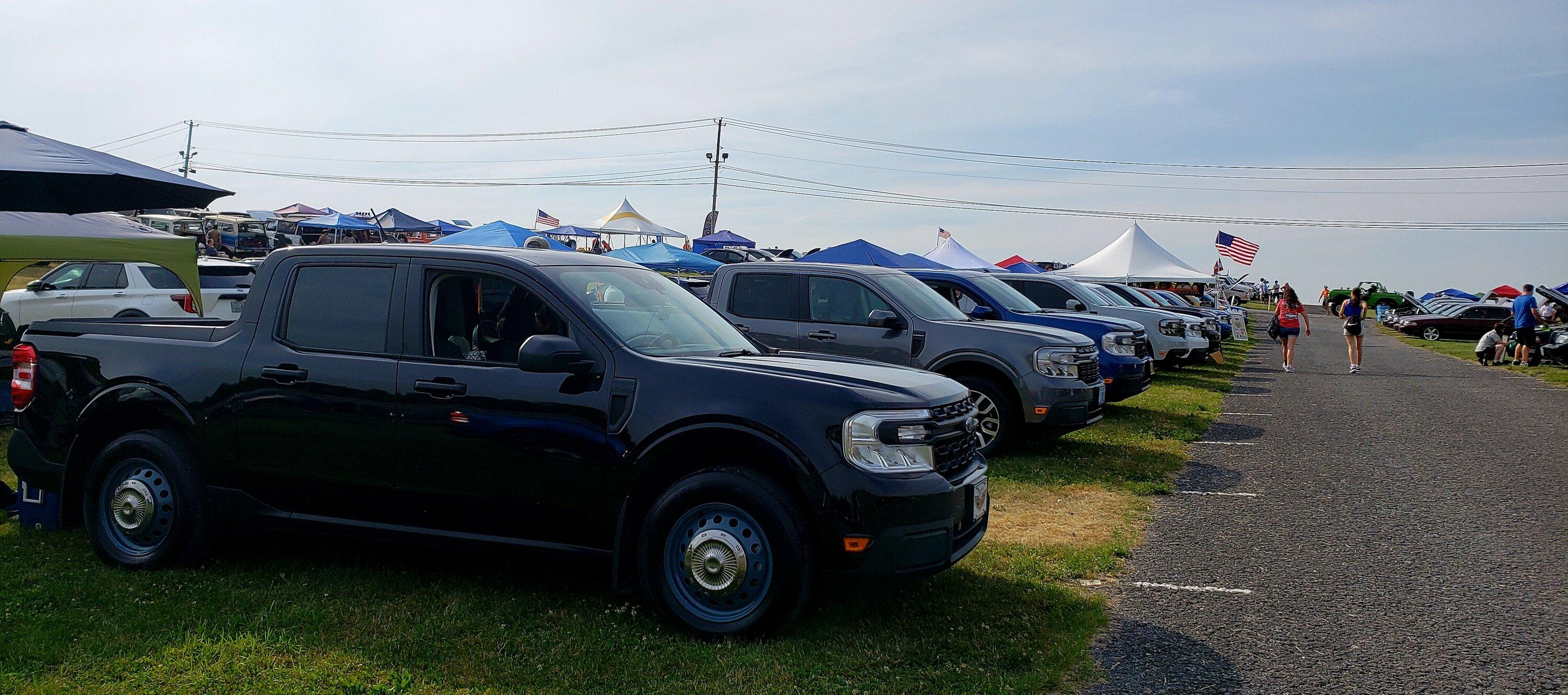 Ford Maverick MAVERICKS at 2023 CARLISLE FORD NATIONALS 20230603_101818