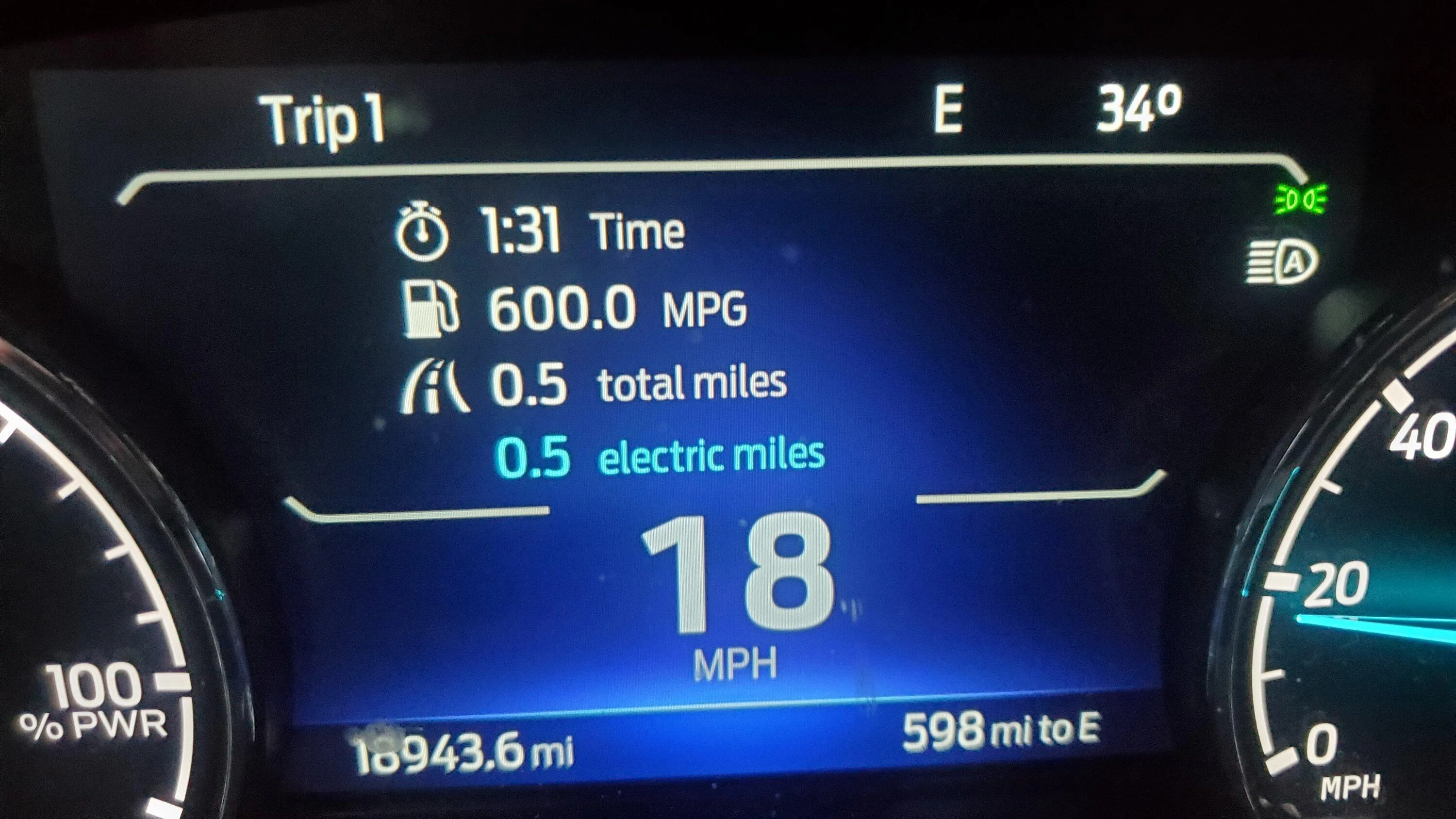 Ford Maverick What's Your Personal Best Fuel Economy? 20221212_081120