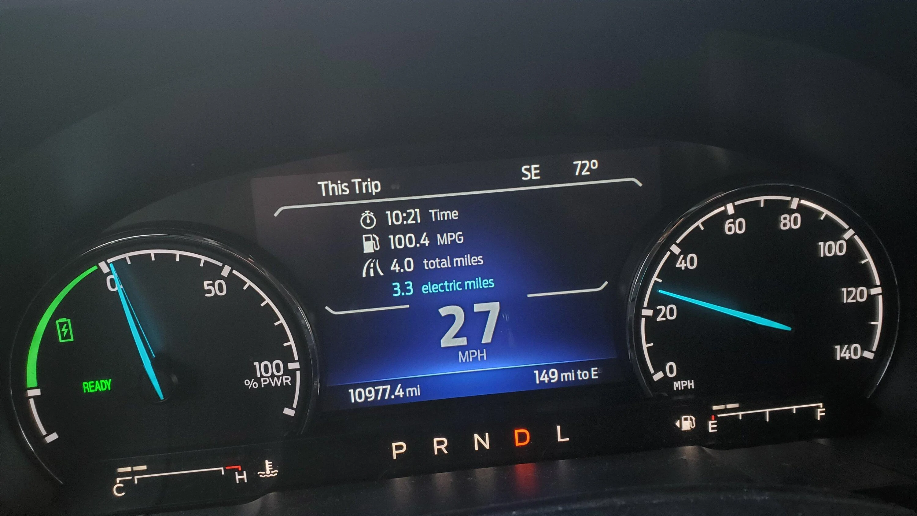 Ford Maverick What's Your Personal Best Fuel Economy? 20220829_071404