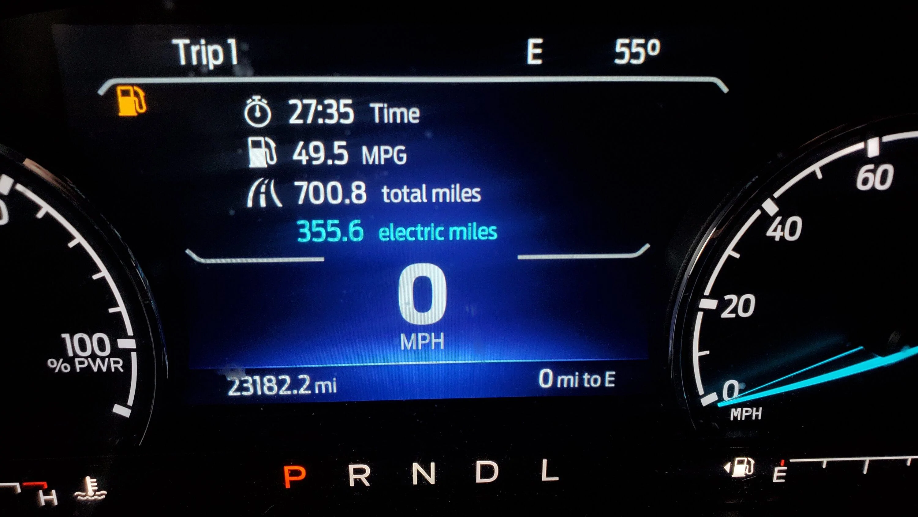 Ford Maverick What's Your Personal Best Fuel Economy? 20230428_171117