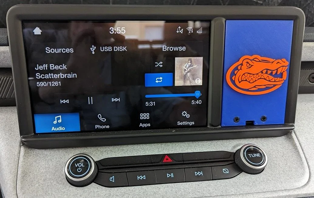 Ford Maverick Dash cubby hole -- what's in yours? 📸 Gator cubby 1