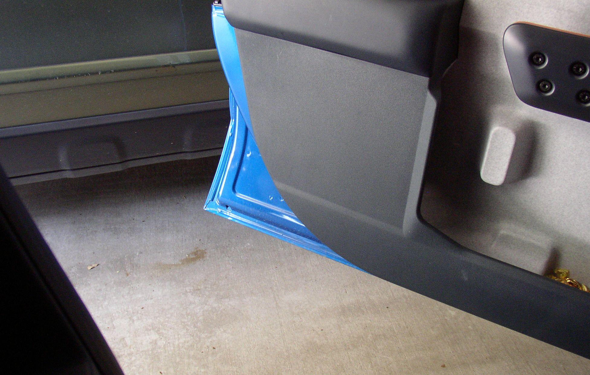 Ford Maverick 12V Parasitic Drain - could it really be this easy? Service managers say "Lock your truck" Door Opened.JPG