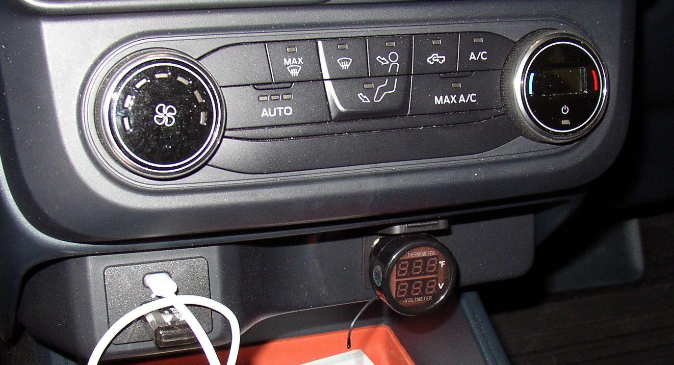 Ford Maverick 12V Parasitic Drain - could it really be this easy? Service managers say "Lock your truck" 12V Power Instantly Off When Door Opened.JPG