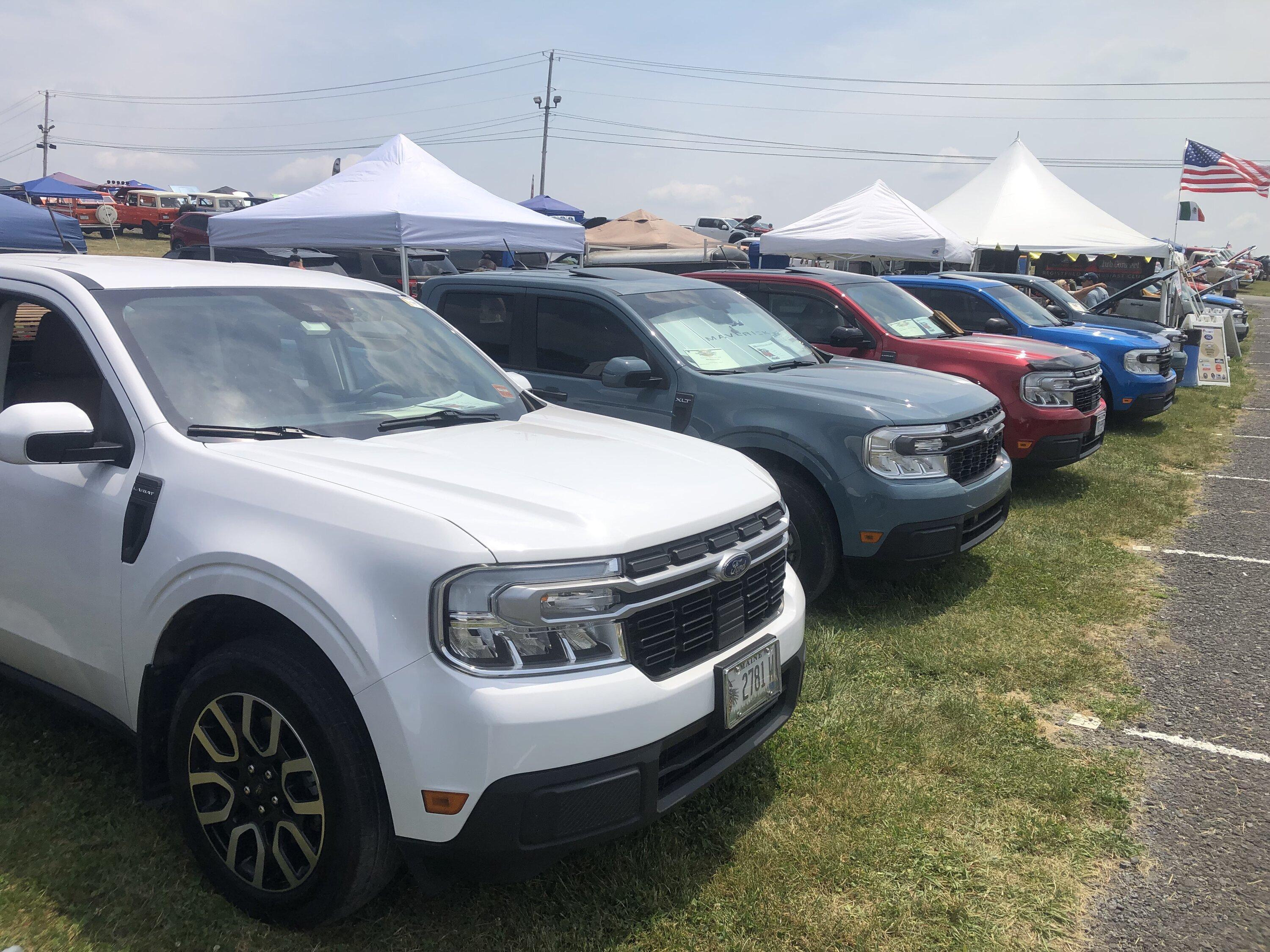 Ford Maverick MAVERICKS at 2023 CARLISLE FORD NATIONALS IMG_3014