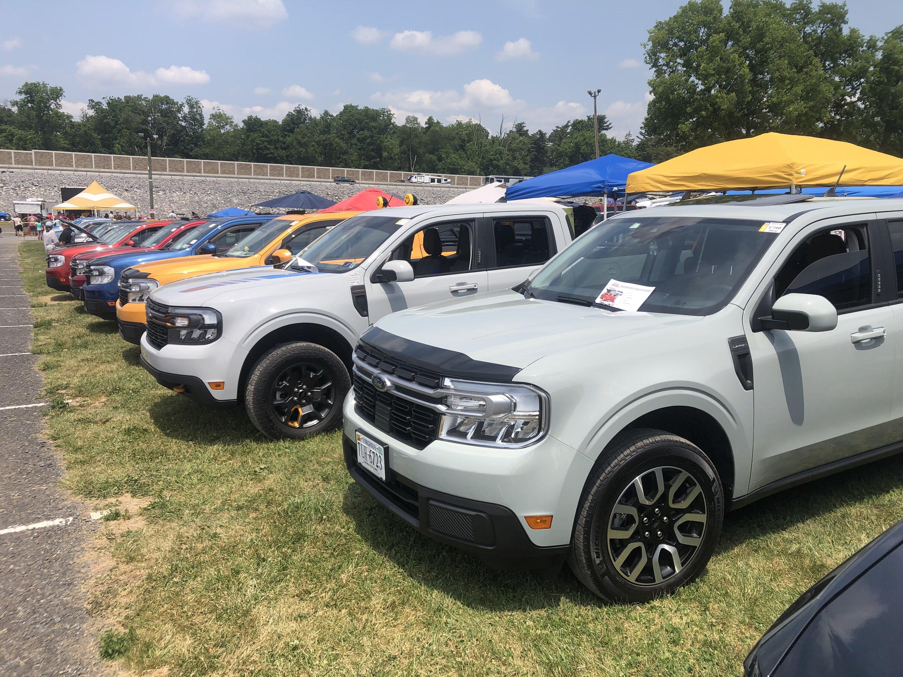 Ford Maverick MAVERICKS at 2023 CARLISLE FORD NATIONALS IMG_3013