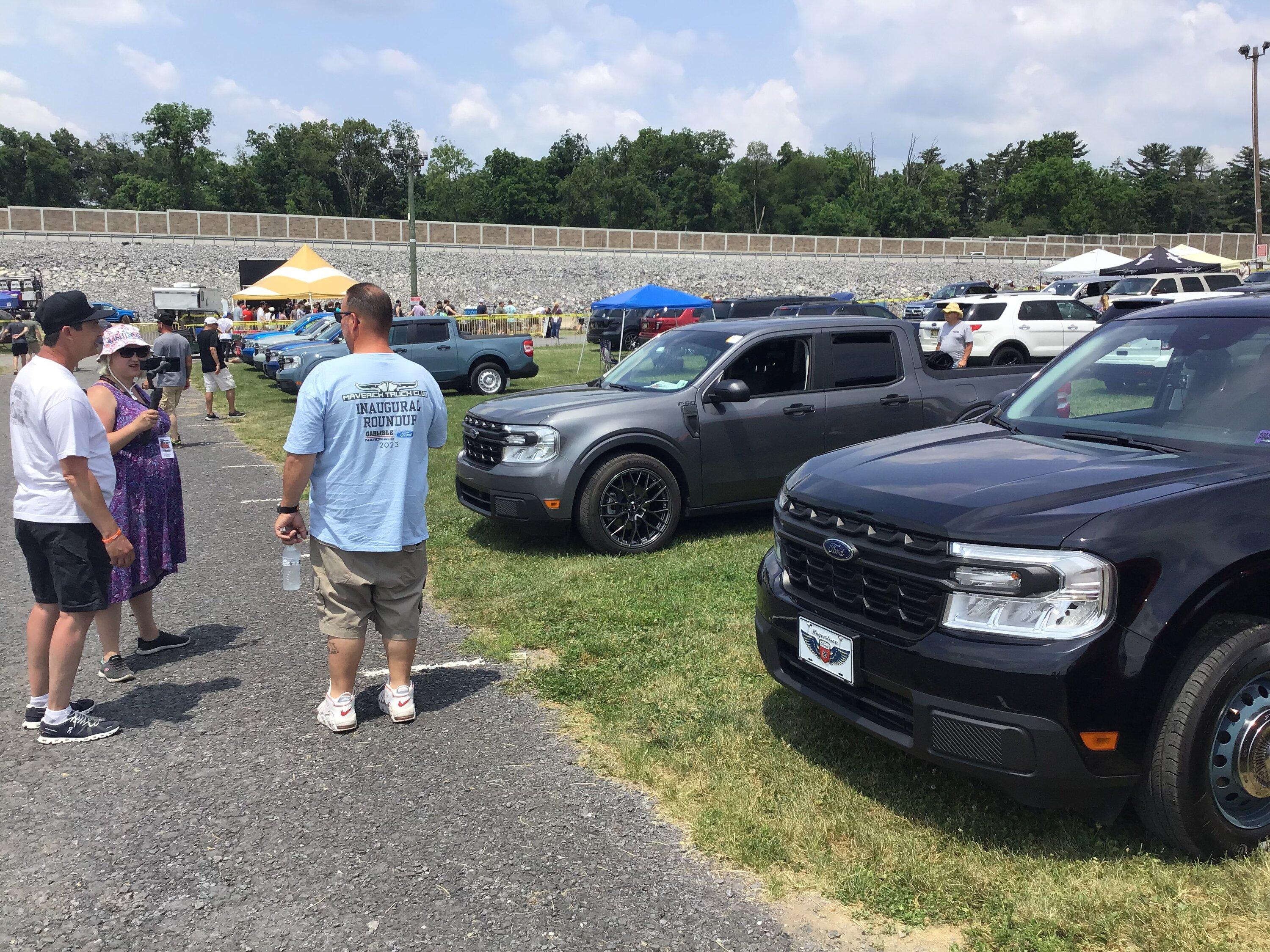 Ford Maverick MAVERICKS at 2023 CARLISLE FORD NATIONALS 1A5C31FE-B72B-42FB-870C-37FDBD8D9D8A