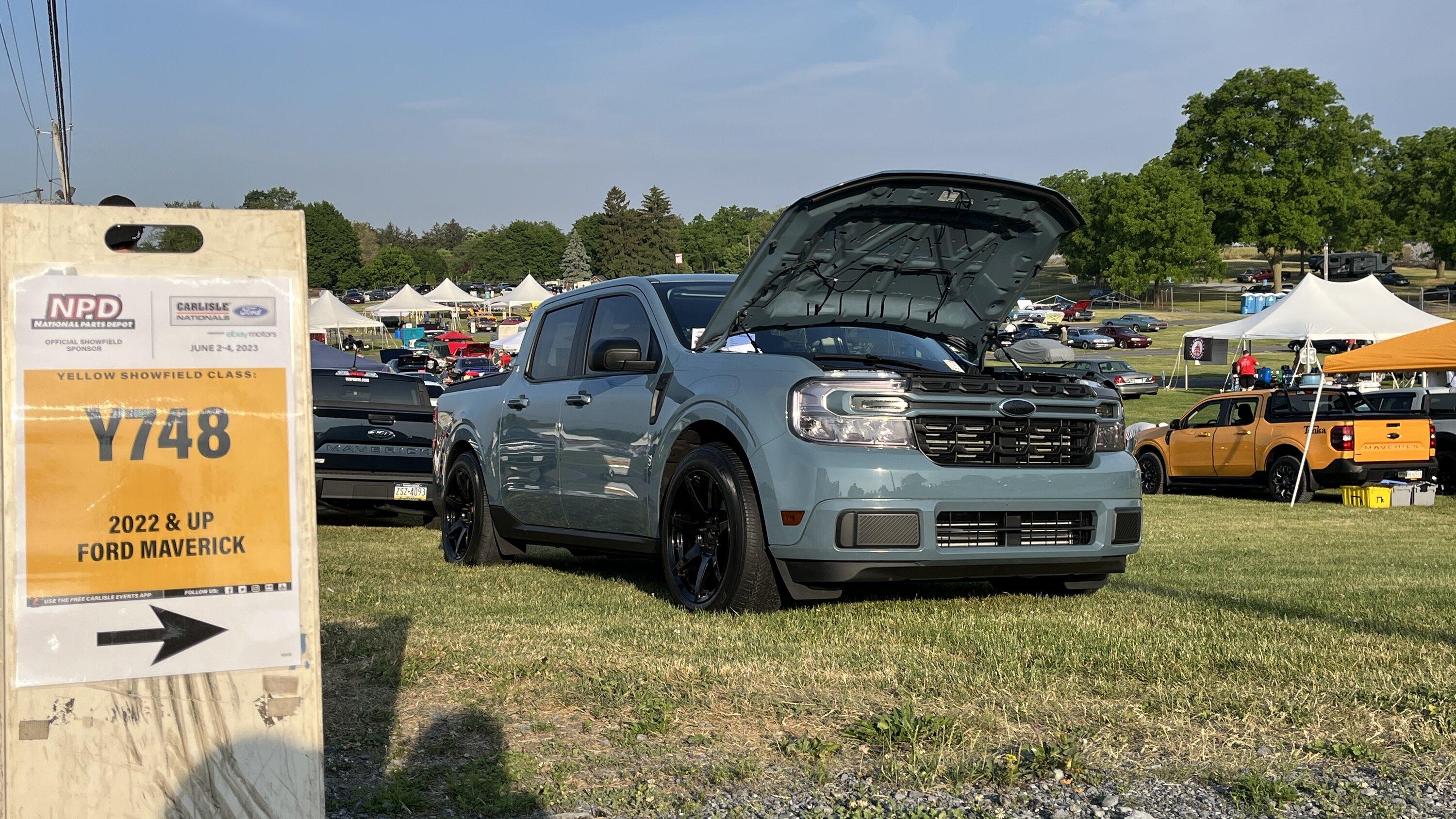 Ford Maverick MAVERICKS at 2023 CARLISLE FORD NATIONALS IMG_8880