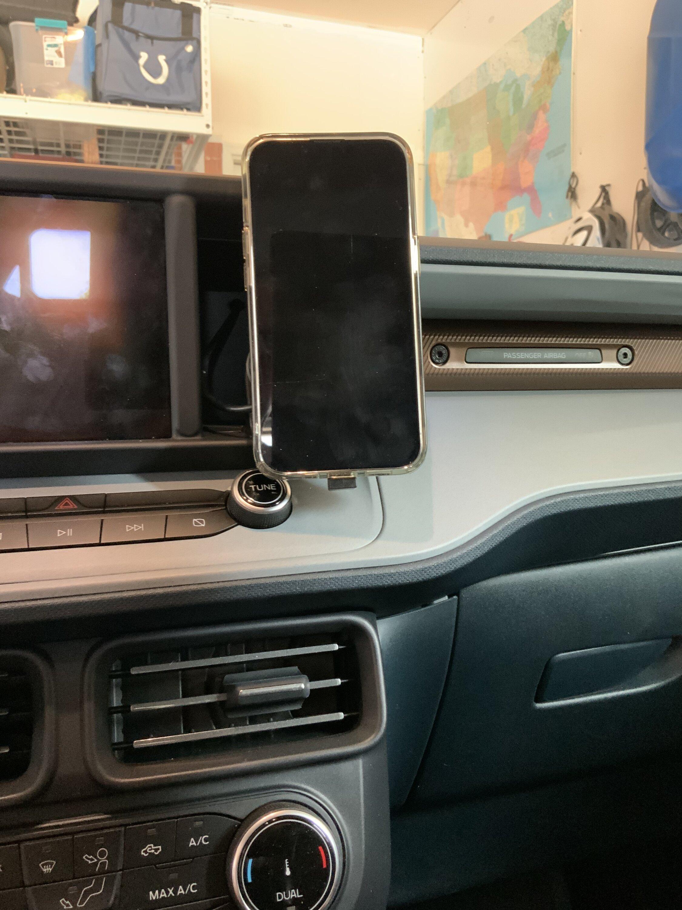 Ford Maverick I Found A Better, More Convenient Place To Mount Cell Phone Besides Cubby 509FA21F-E51C-4F64-B46E-300FE4E30693