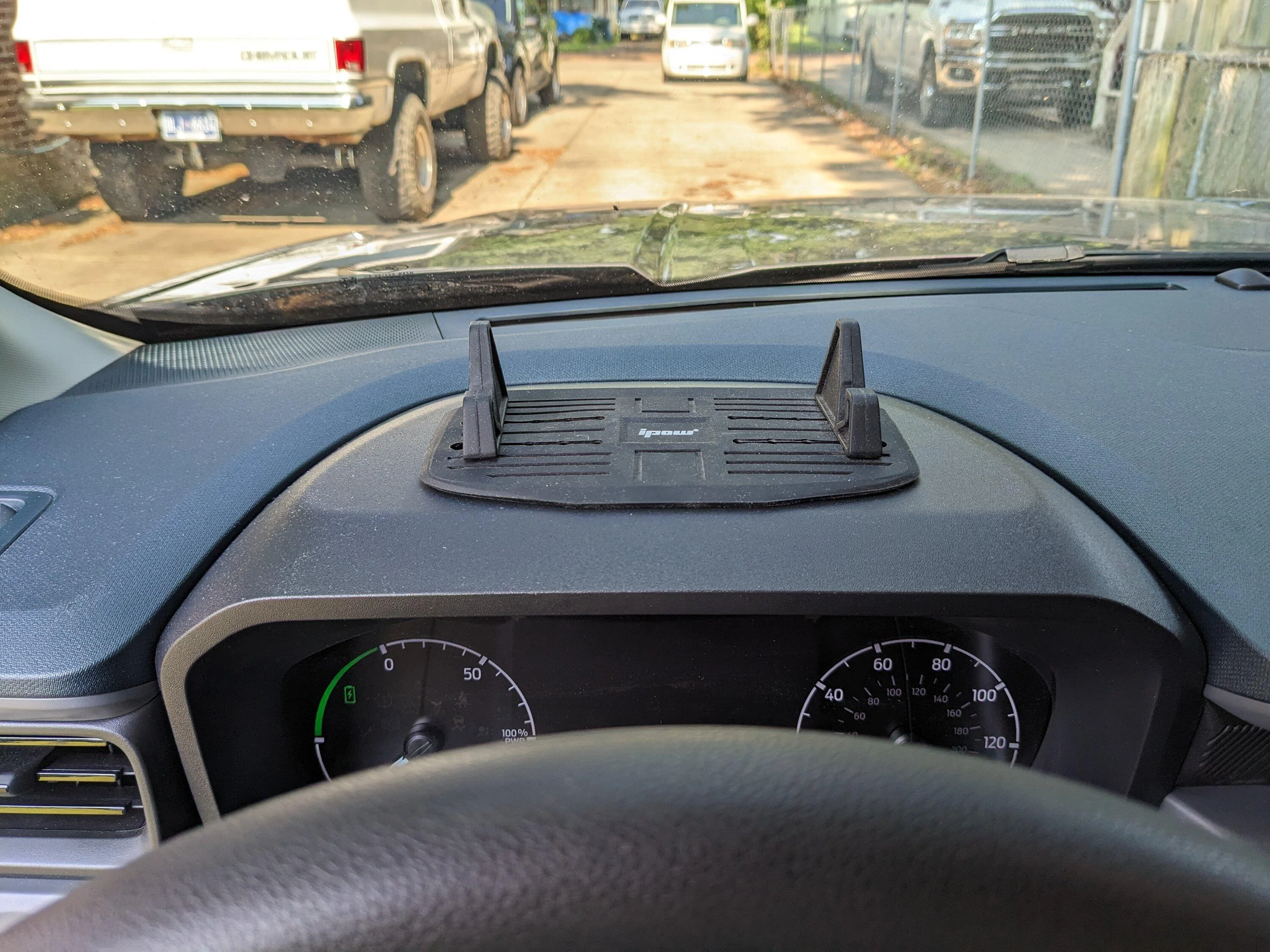 Ford Maverick I Found A Better, More Convenient Place To Mount Cell Phone Besides Cubby PXL_20230604_141523662