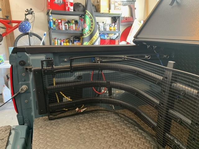 Ford Maverick Bed Extender Hack (prevents things from sliding off the bed) 5