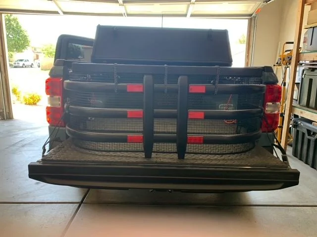 Ford Maverick Bed Extender Hack (prevents things from sliding off the bed) 8