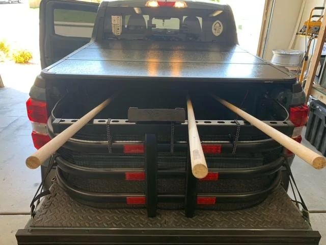 Ford Maverick Bed Extender Hack (prevents things from sliding off the bed) 10