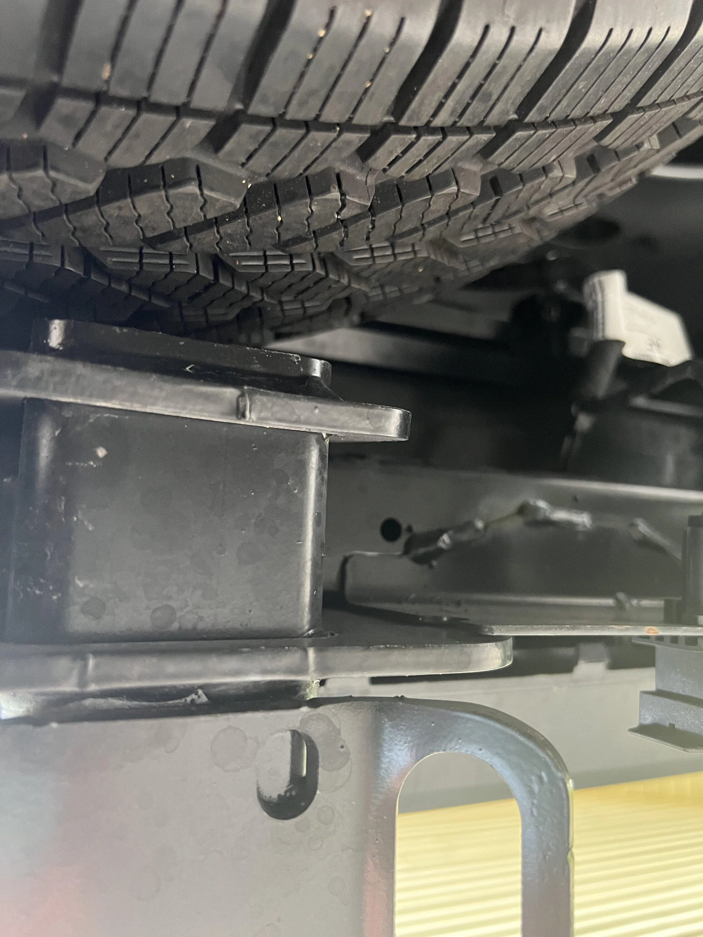 Ford Maverick Installed full size spare matching all weather FAD1707C-8CE9-4C58-A385-47BC2F094CC0