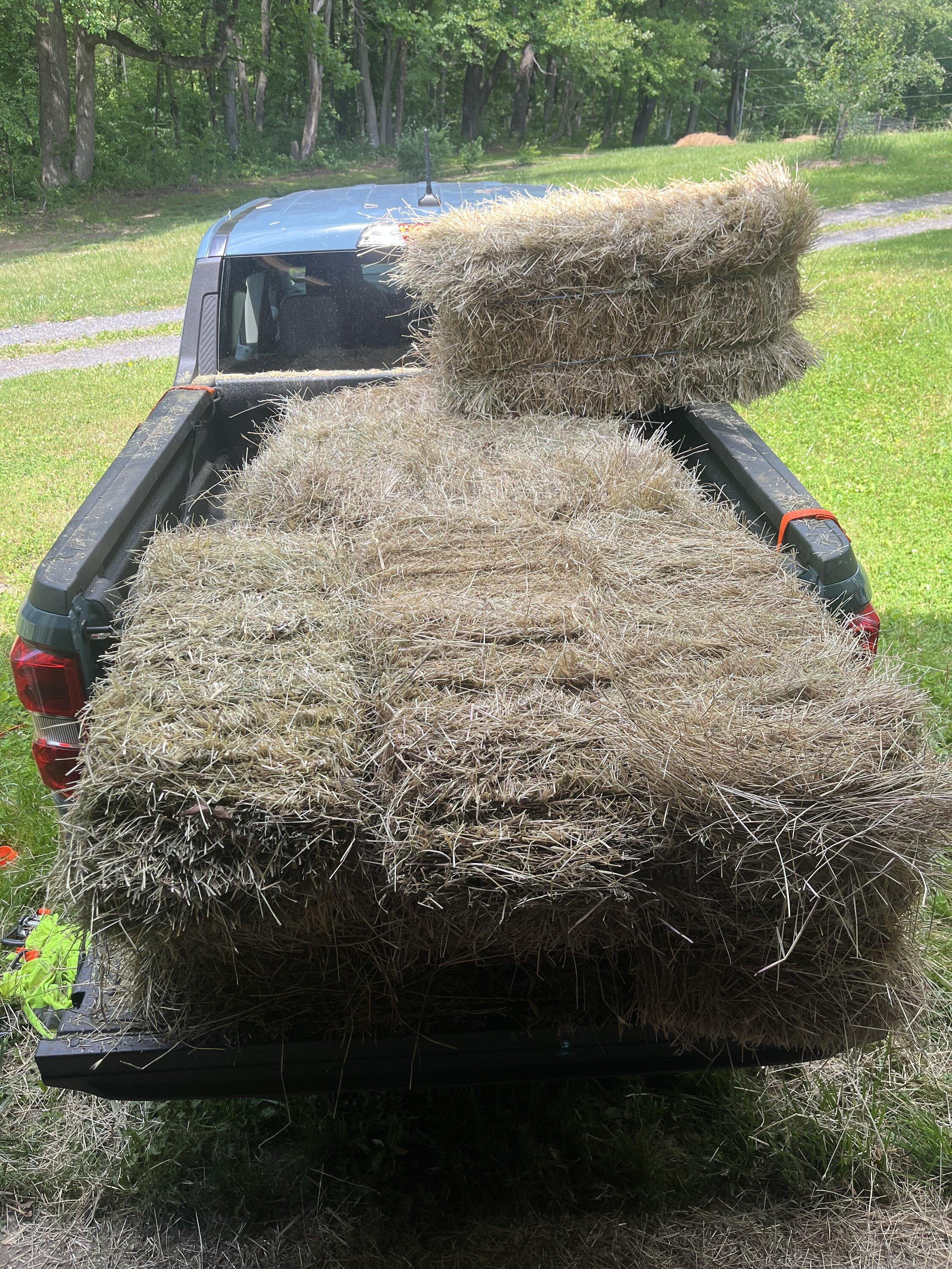 Ford Maverick Hay stacking IMG_3918