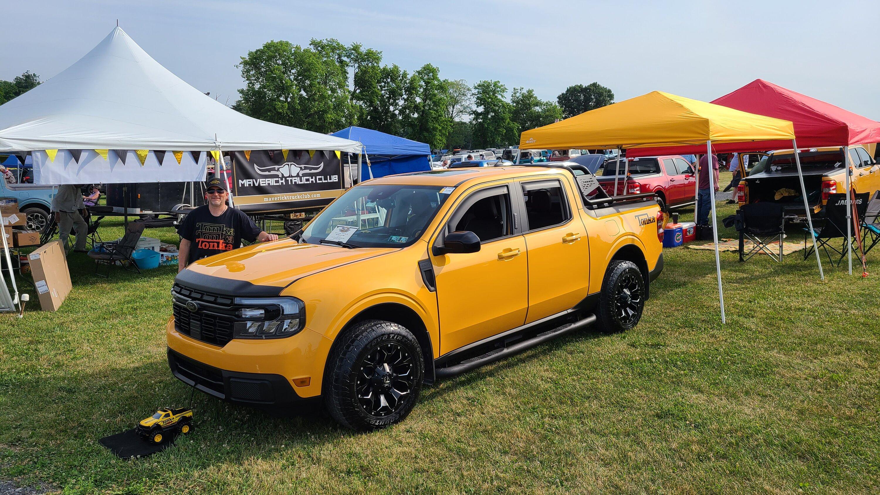 Ford Maverick MAVERICKS at 2023 CARLISLE FORD NATIONALS 20230603_085750