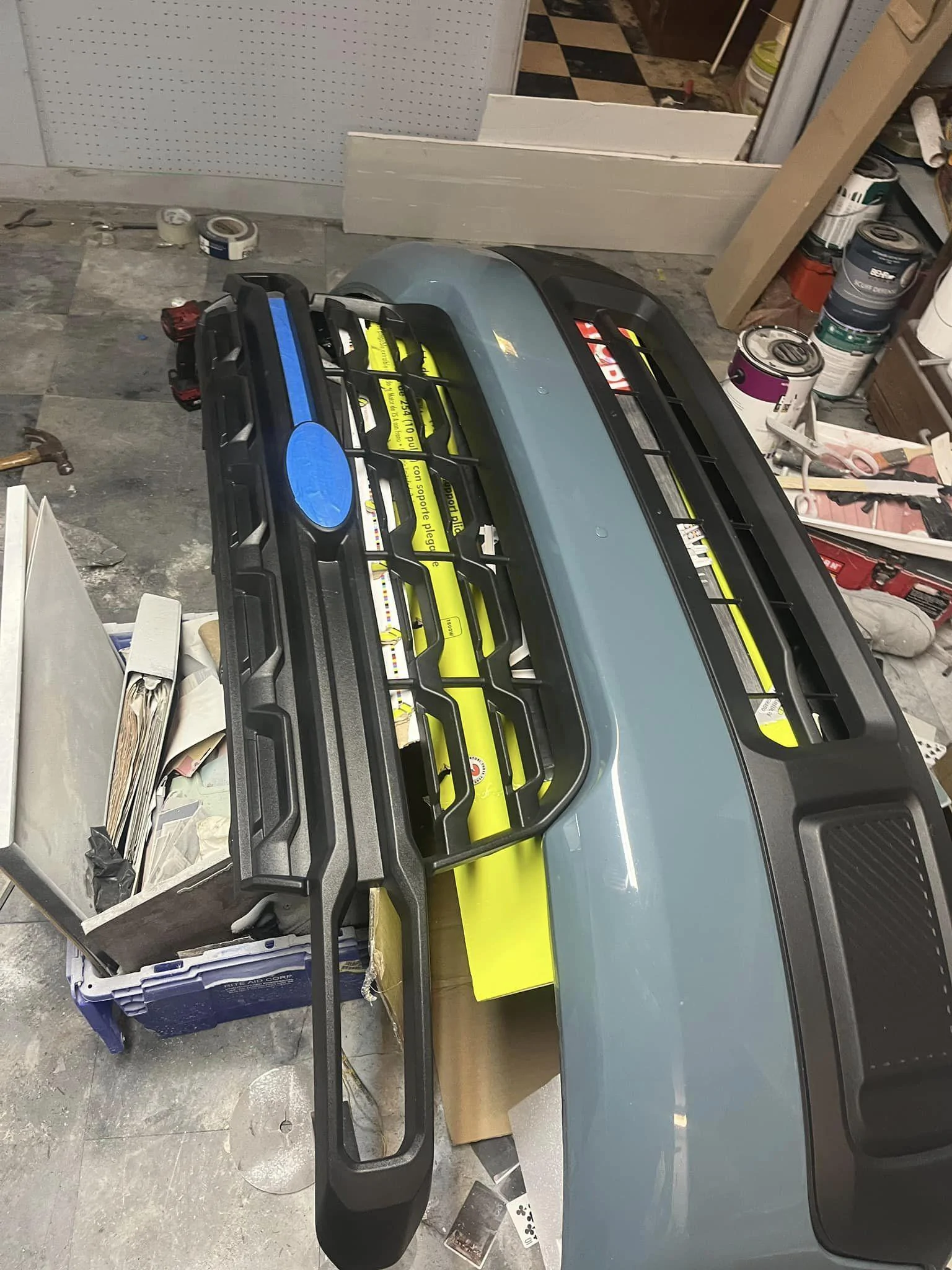 Ford Maverick Bmavel's lowered Area 51 XL 4k tow build mav bumper start ta
