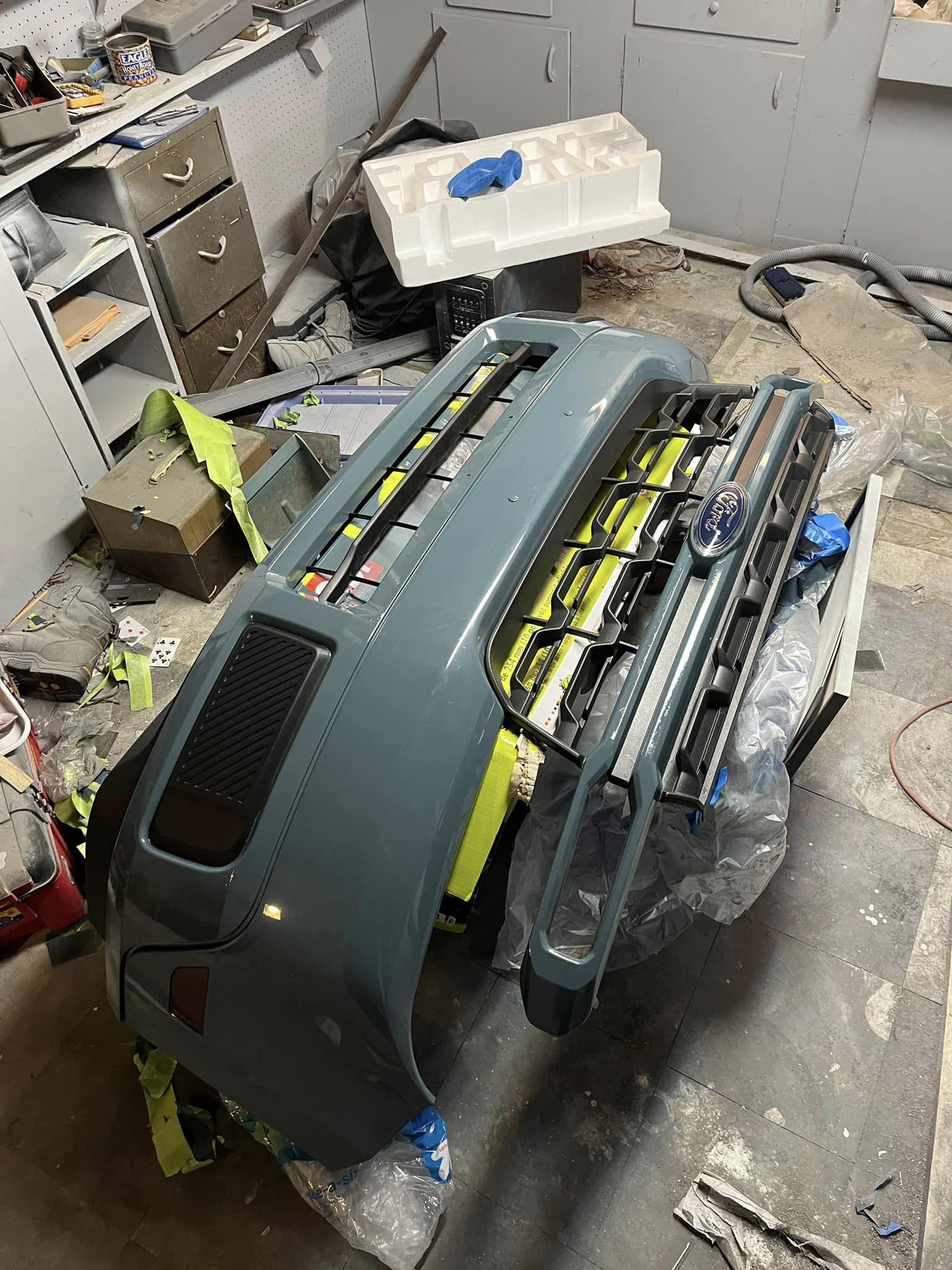 Ford Maverick Bmavel's lowered Area 51 XL 4k tow build finished bumper