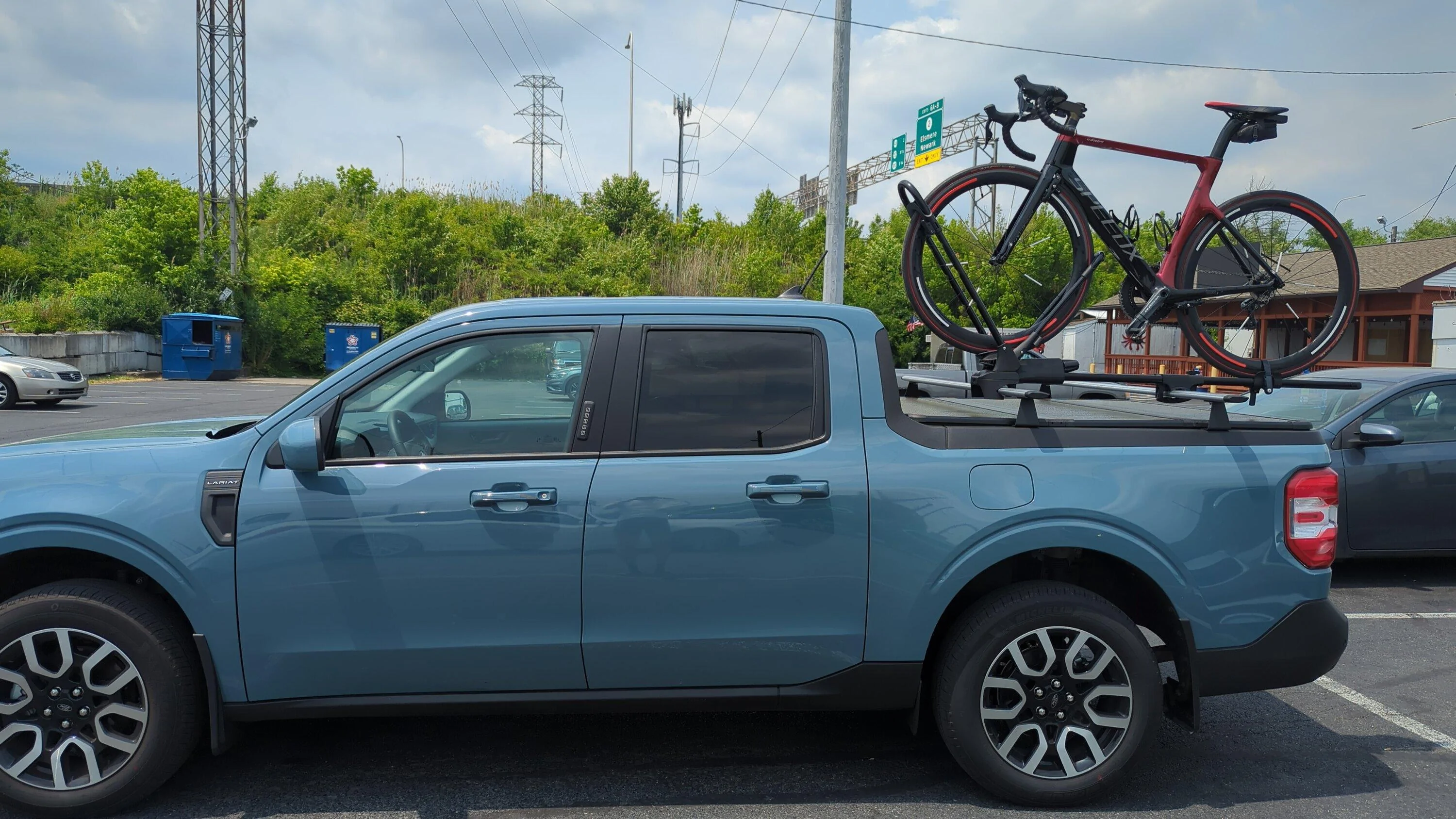 Ford Maverick Over-Tonneau Bike Carrier Tested IMG-20230603-WA0003
