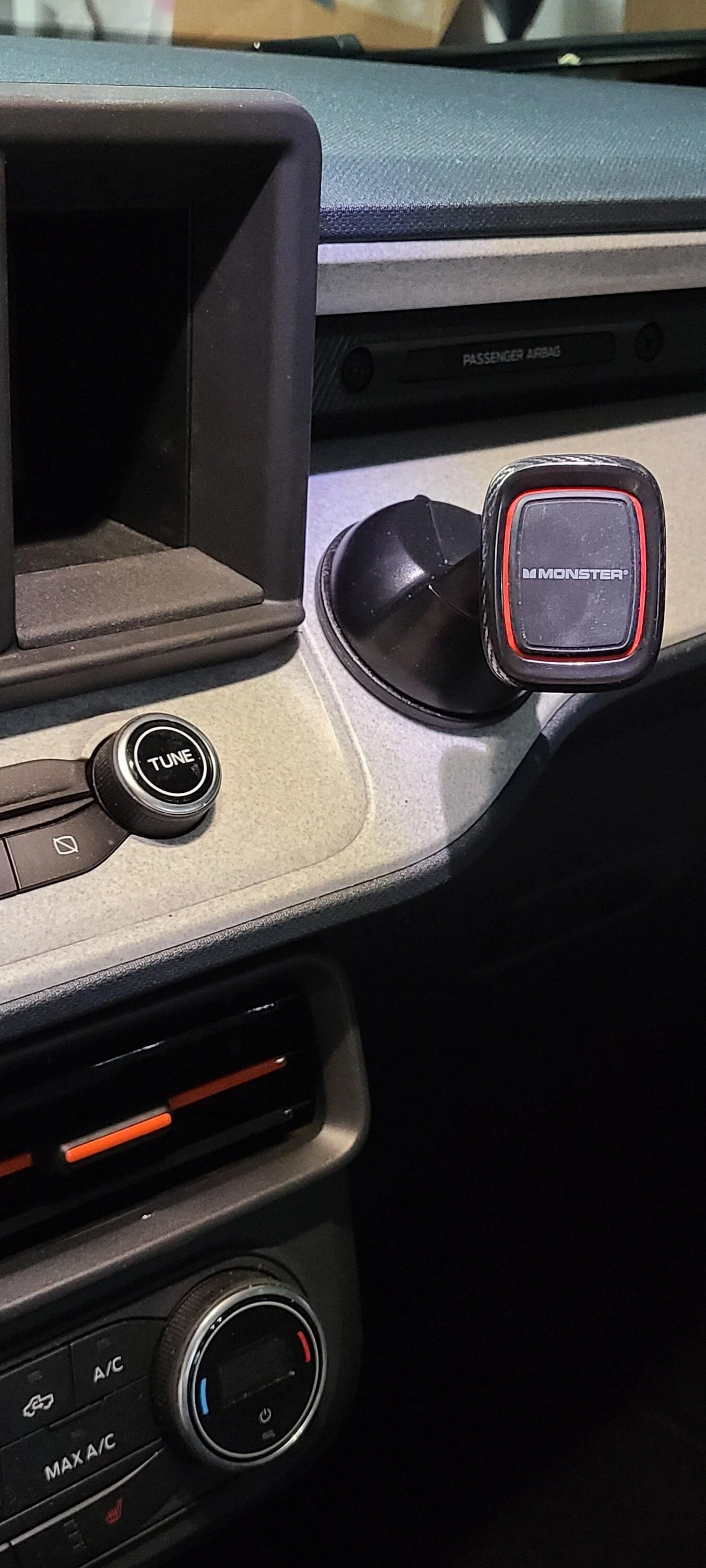 Ford Maverick I Found A Better, More Convenient Place To Mount Cell Phone Besides Cubby Monster mount phon