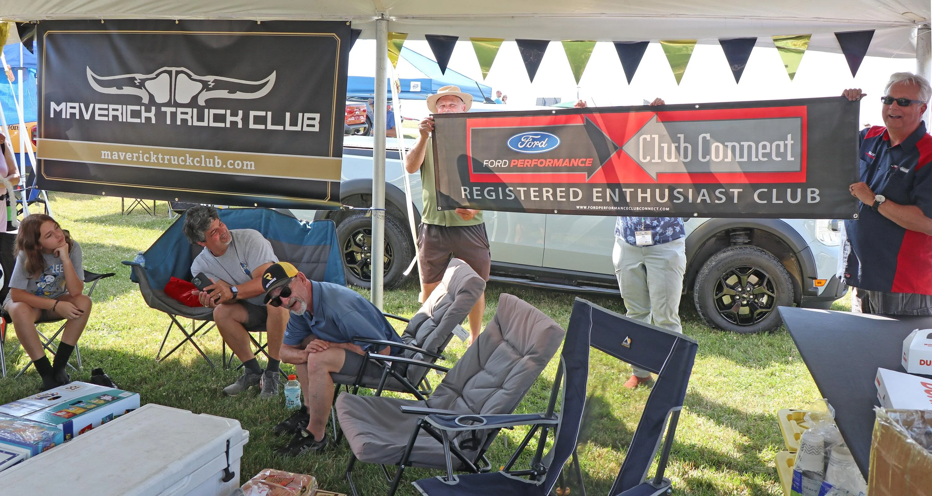 Ford Maverick MAVERICKS at 2023 CARLISLE FORD NATIONALS ClubCnnectBanner1