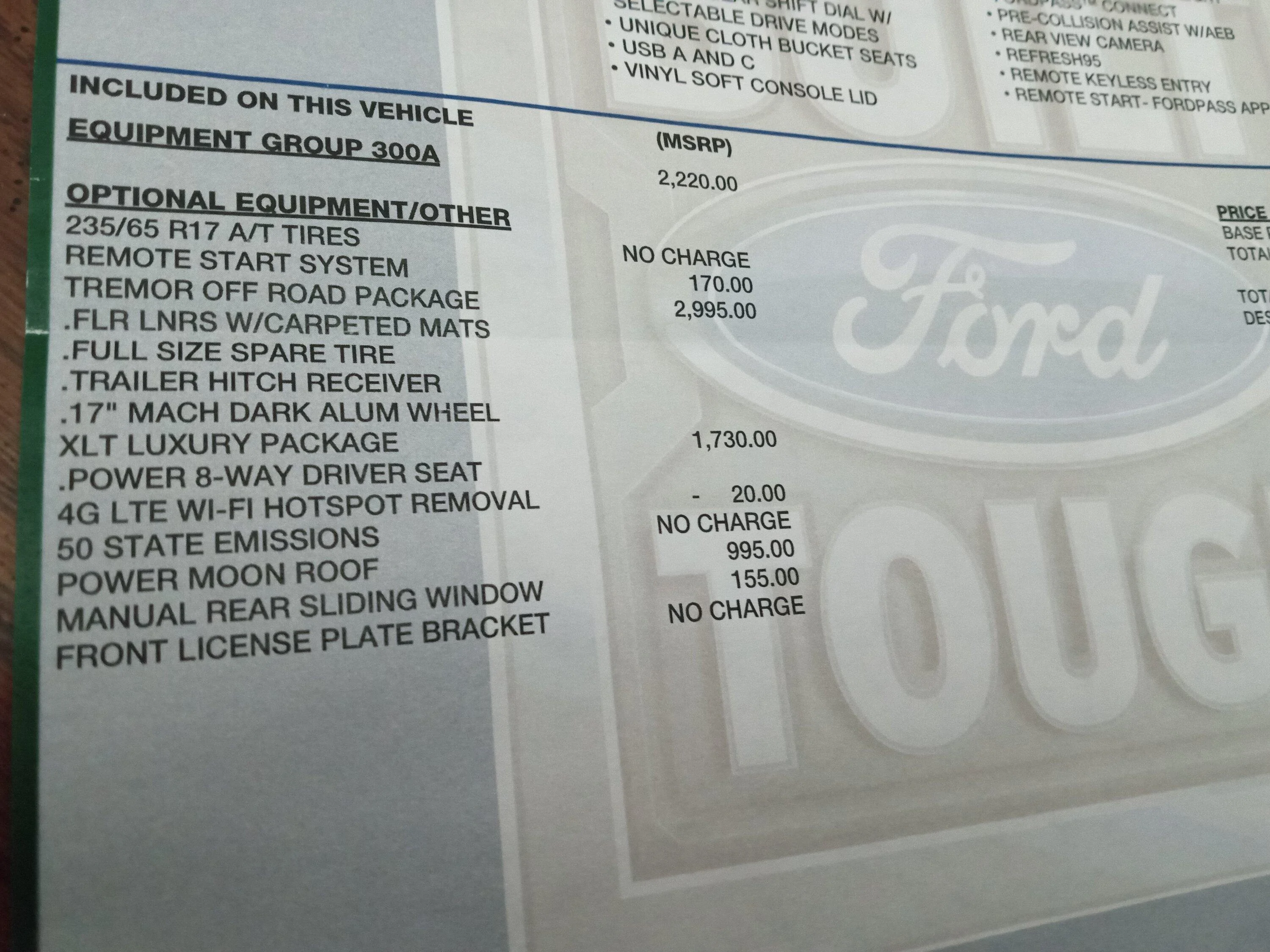 Ford Maverick To the tremors owners STICKER