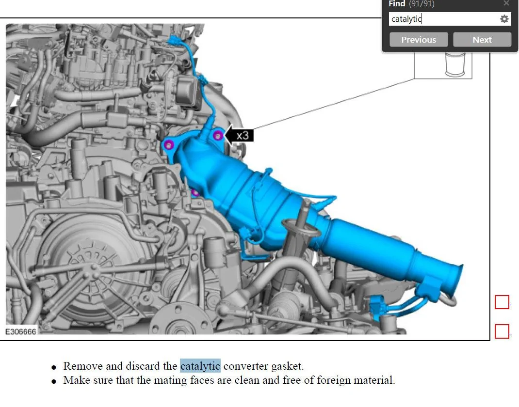 Ford Maverick VIDEO of Hybrid Catalytic Converter Location cat