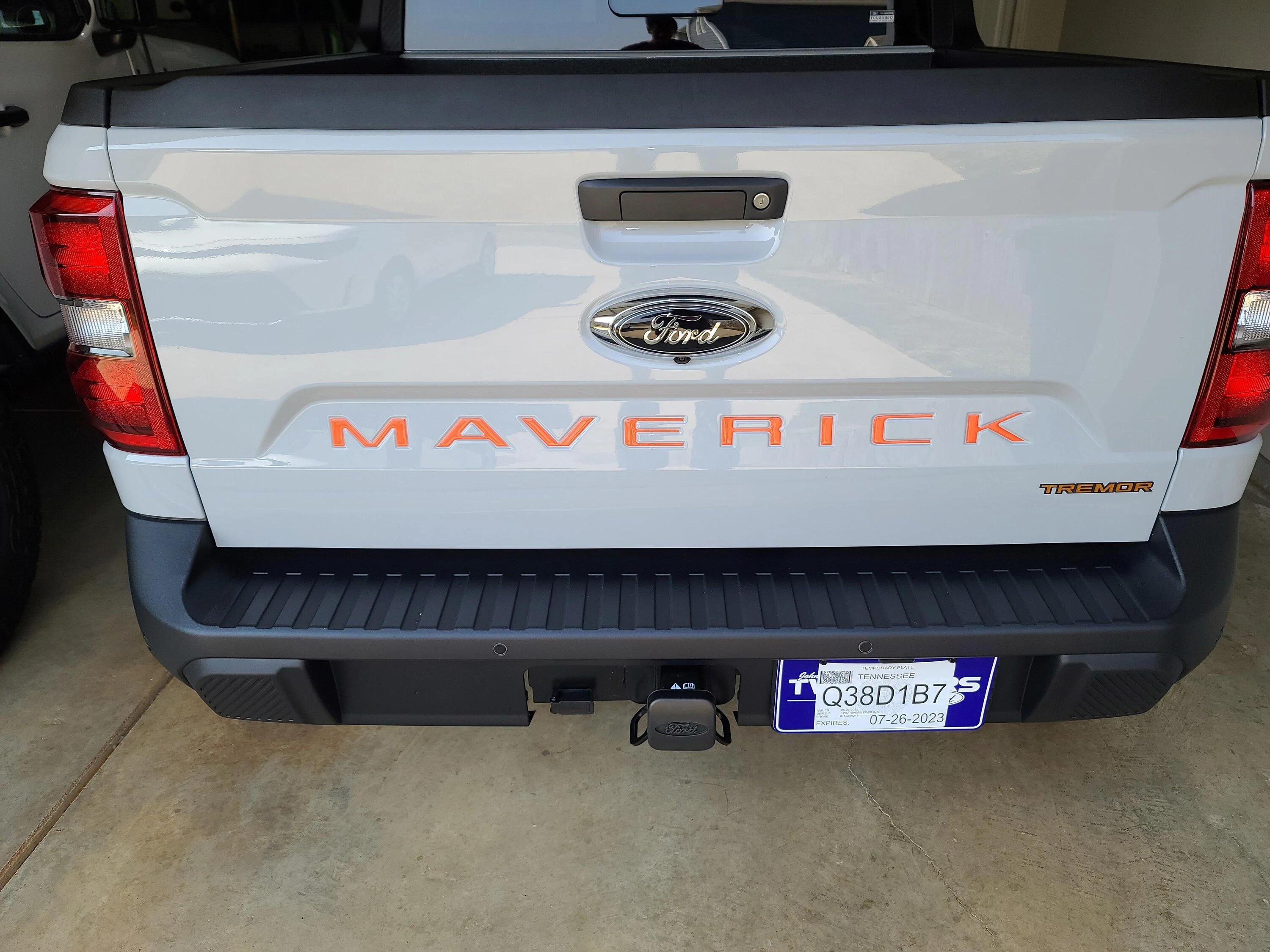 Ford Maverick Tailgate lettering that matches the TREMOR decal? 20230609_100333maverick