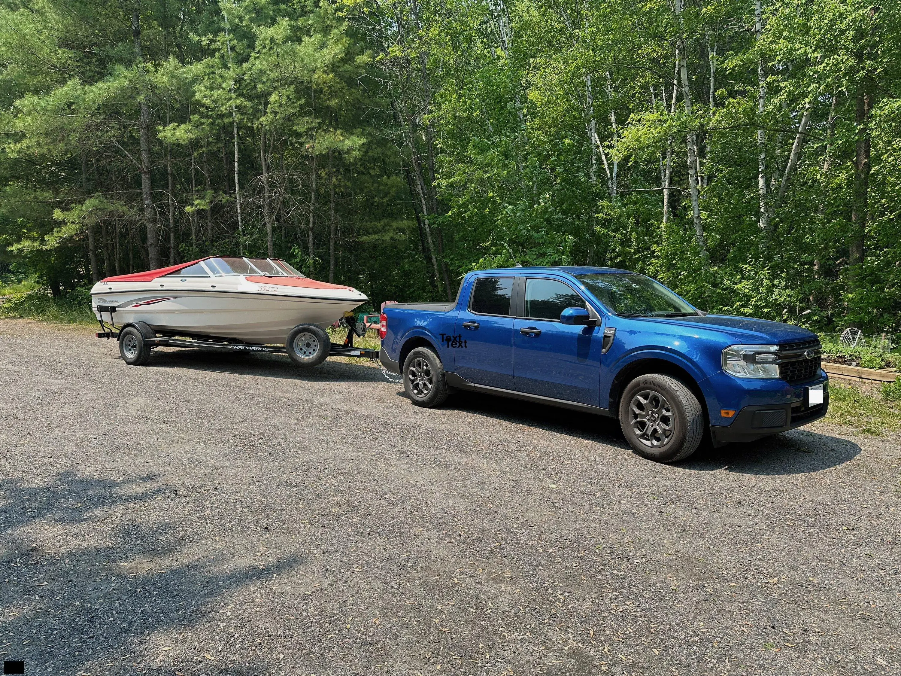 Ford Maverick Towing my boat with my Ecoboost IMG_8504