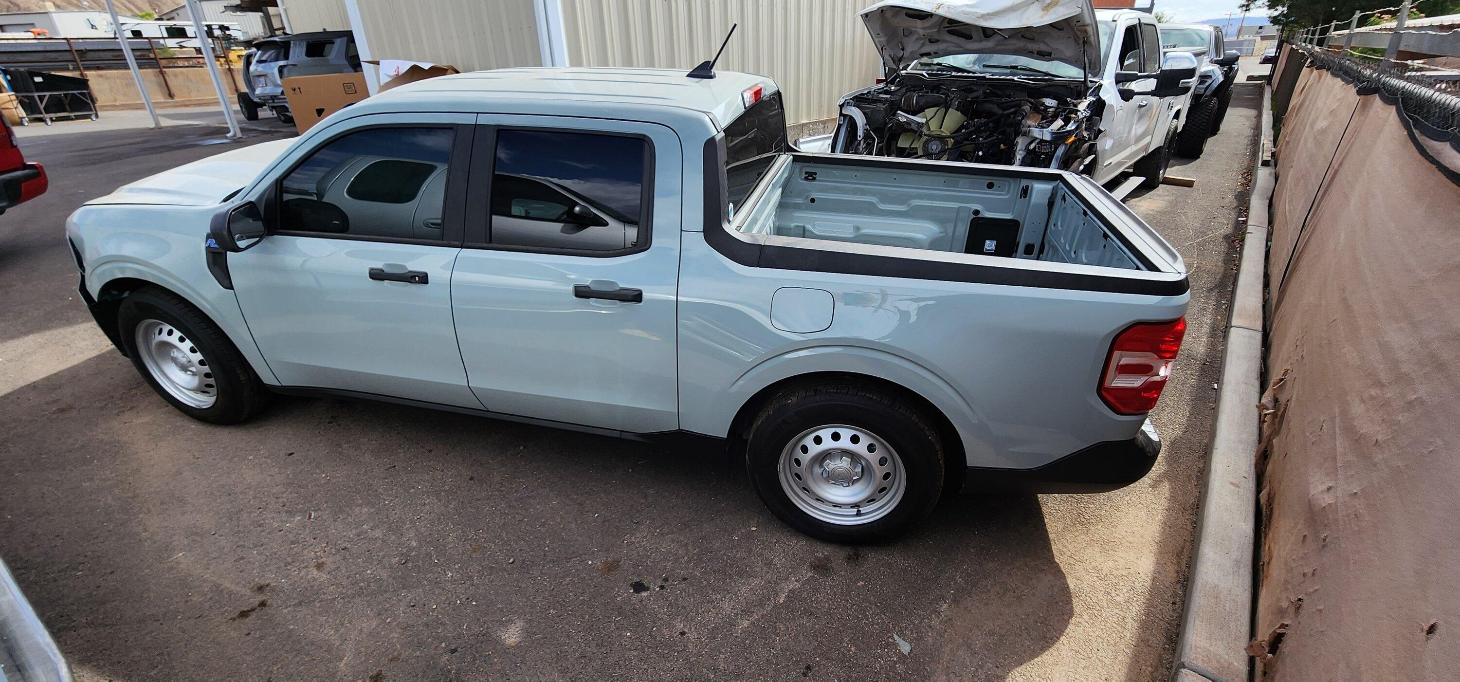 Ford Maverick My '23 Maverick arrived, lets lower it w/ Eibach Lowering Springs ! 20230531_165430